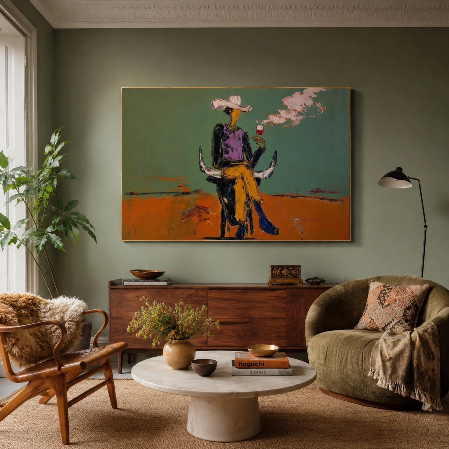 Western Cowboy Wall Art #AC051