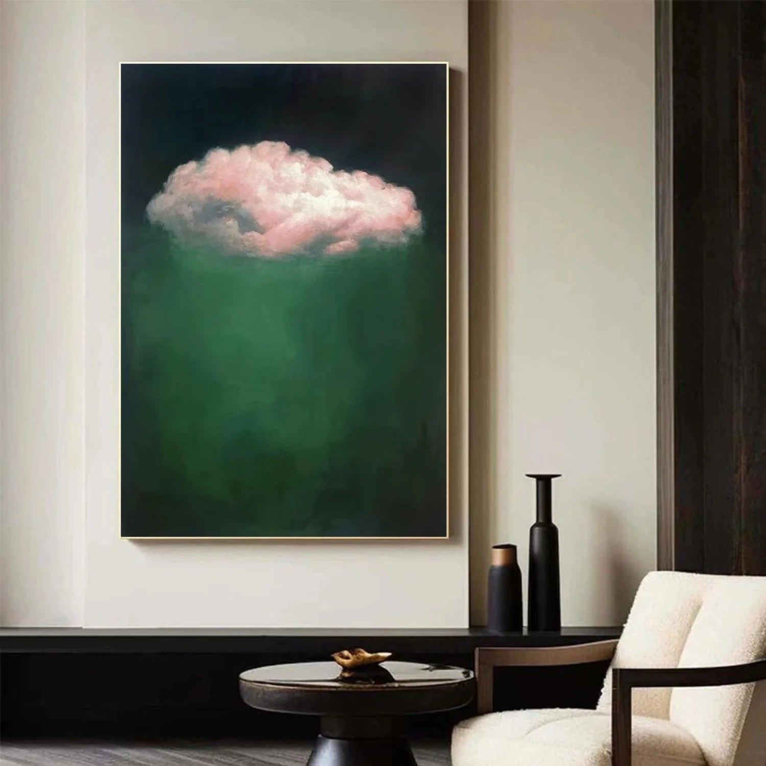 Abstract Ocean And Sky Wall Art #OS025
