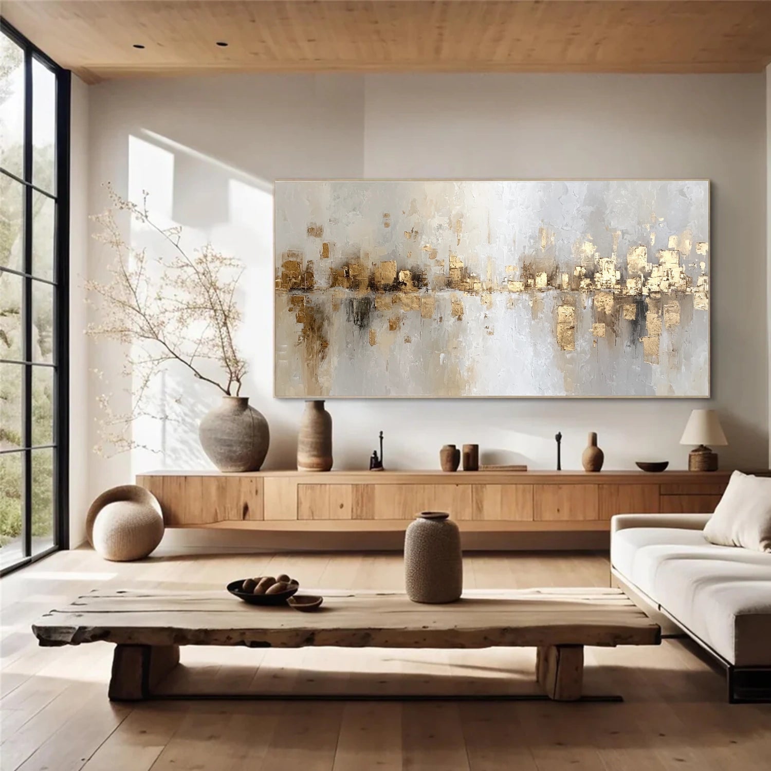 Abstract Textured Wall Art #AW015
