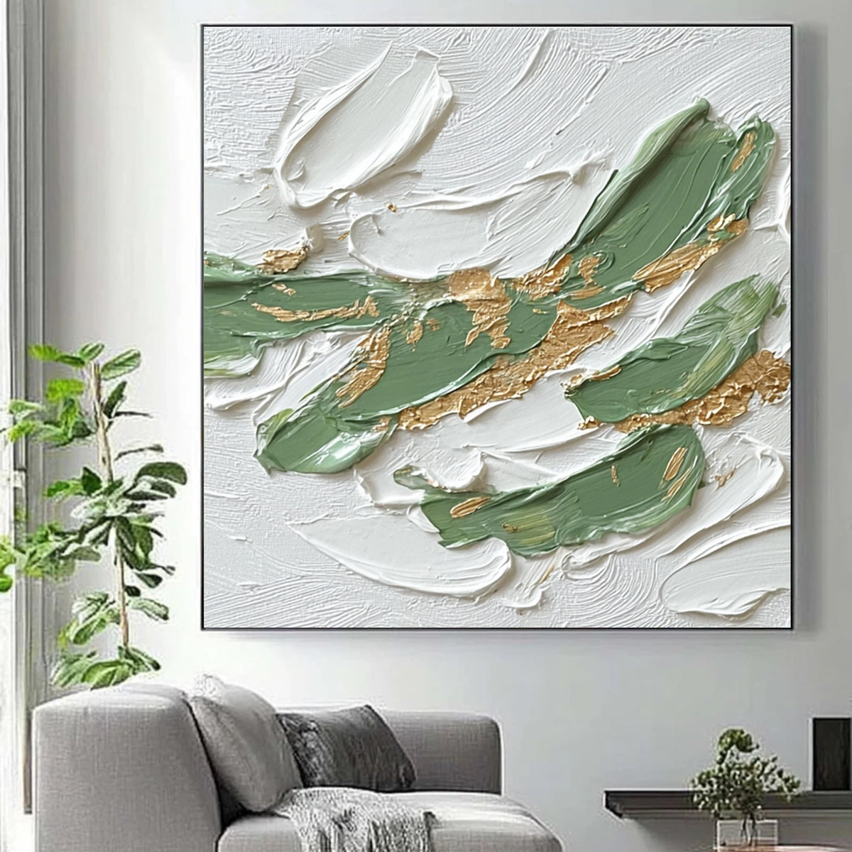 Abstract Textured Wall Art #AW029