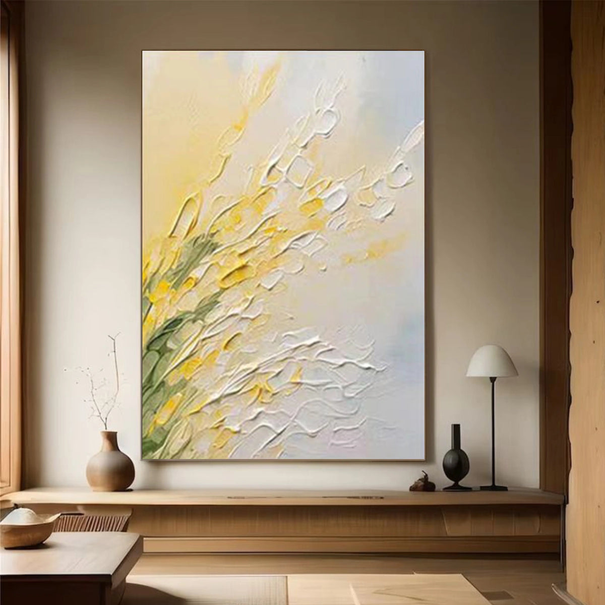 Abstract Textured Wall Art #AW009