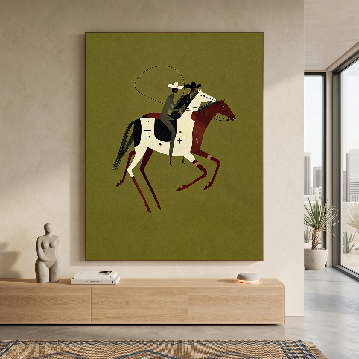 Western Cowboy Wall Art #AC 160