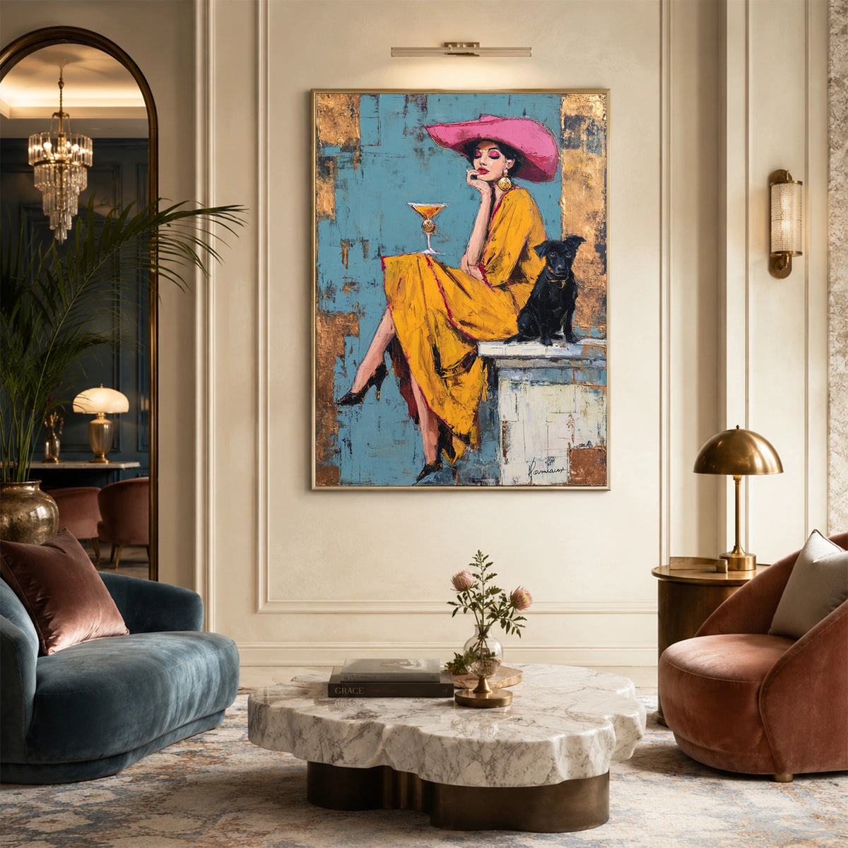Western Cowboy Wall Art #AC022