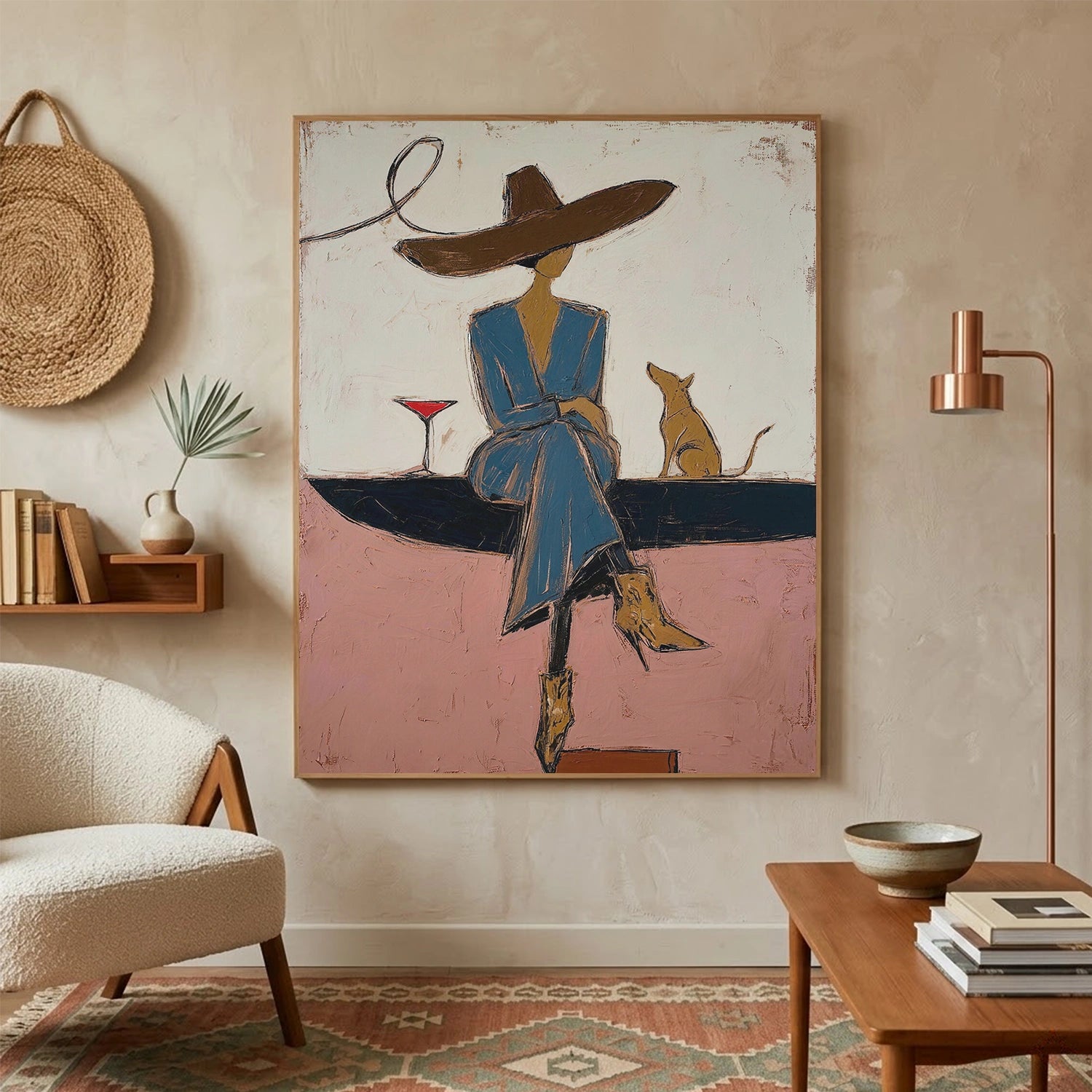 Western Cowboy Wall Art #AC069