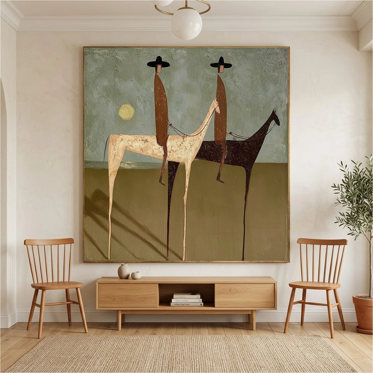 Western Cowboy Wall Art #AC079