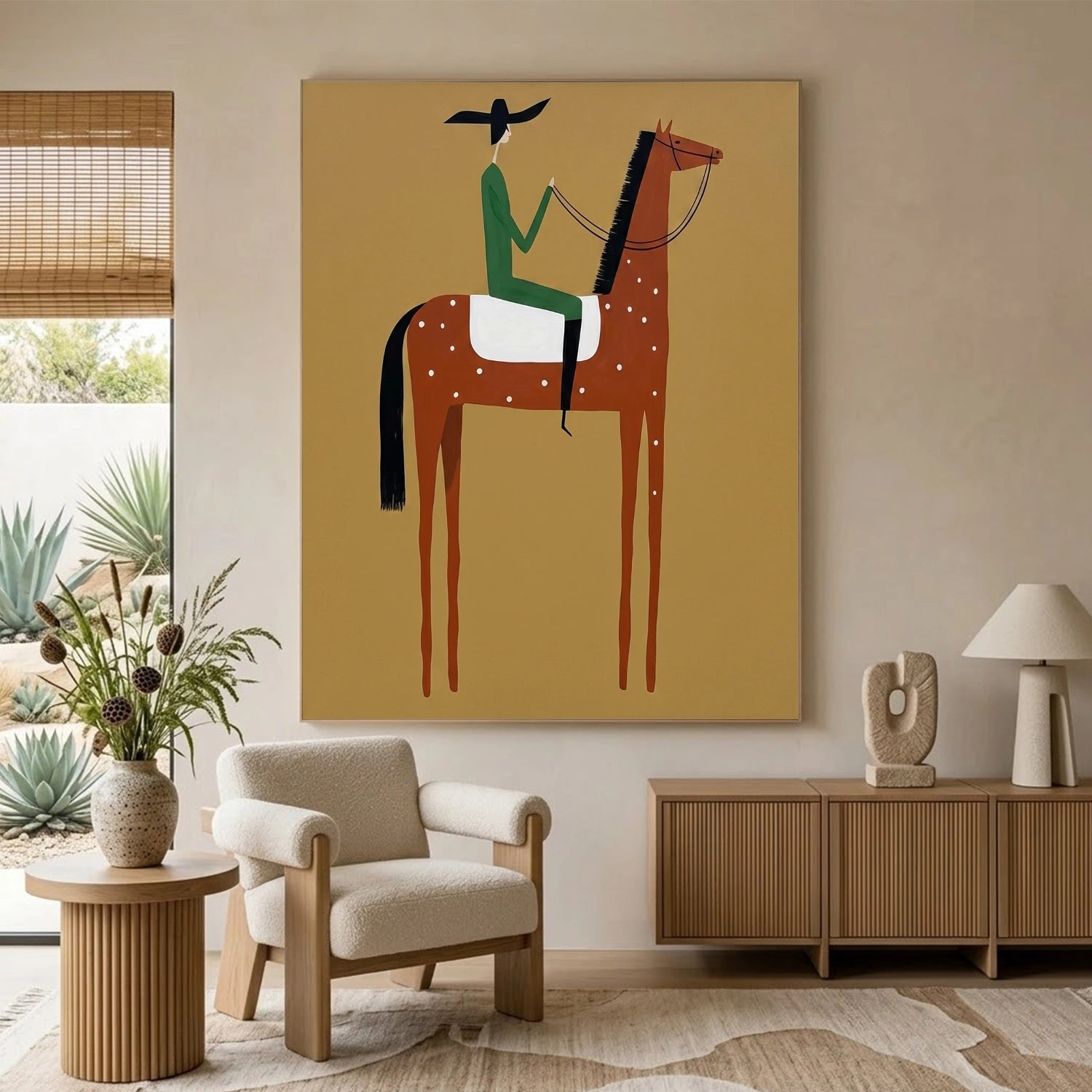 Western Cowboy Wall Art #AC095