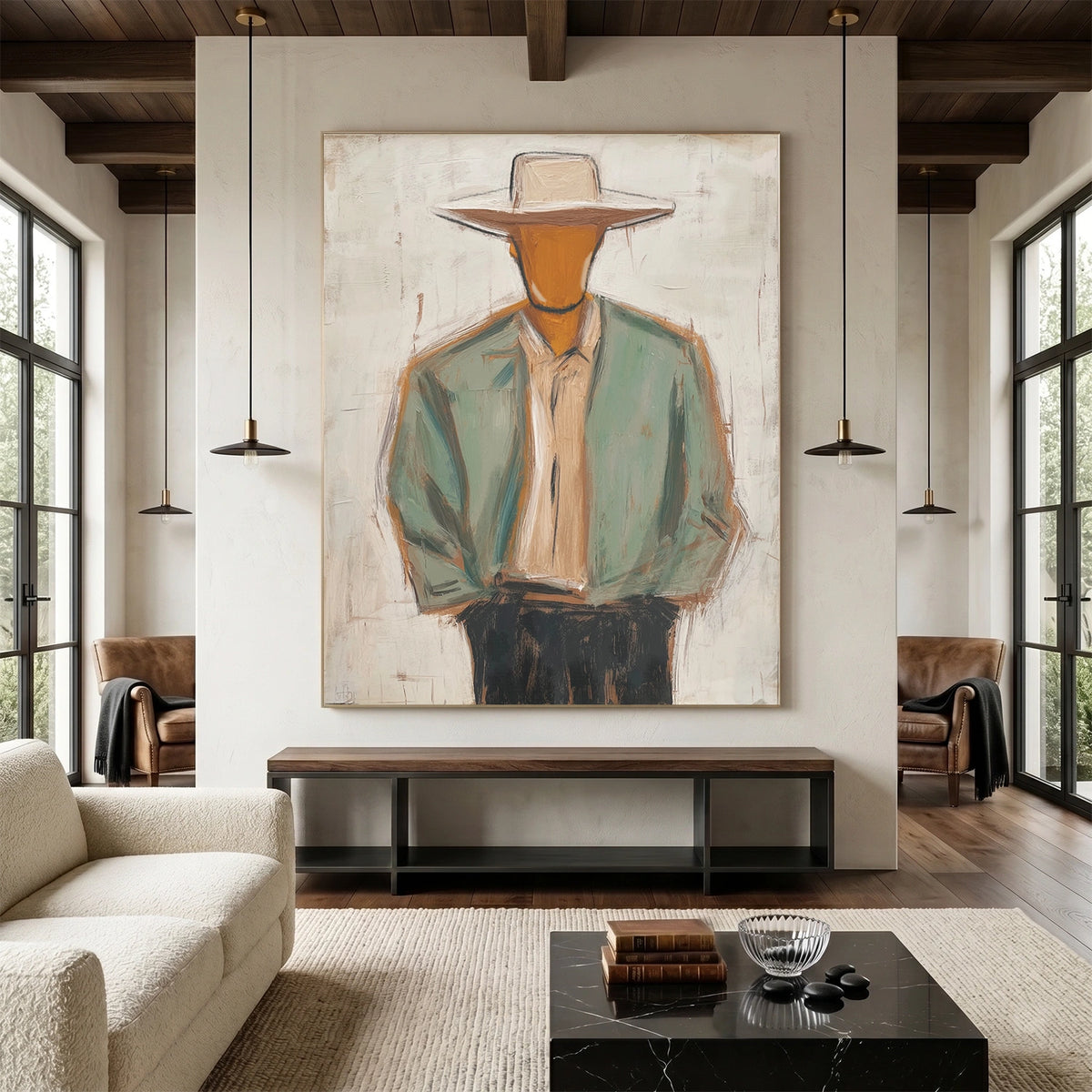 Western Cowboy Wall Art #AC 166