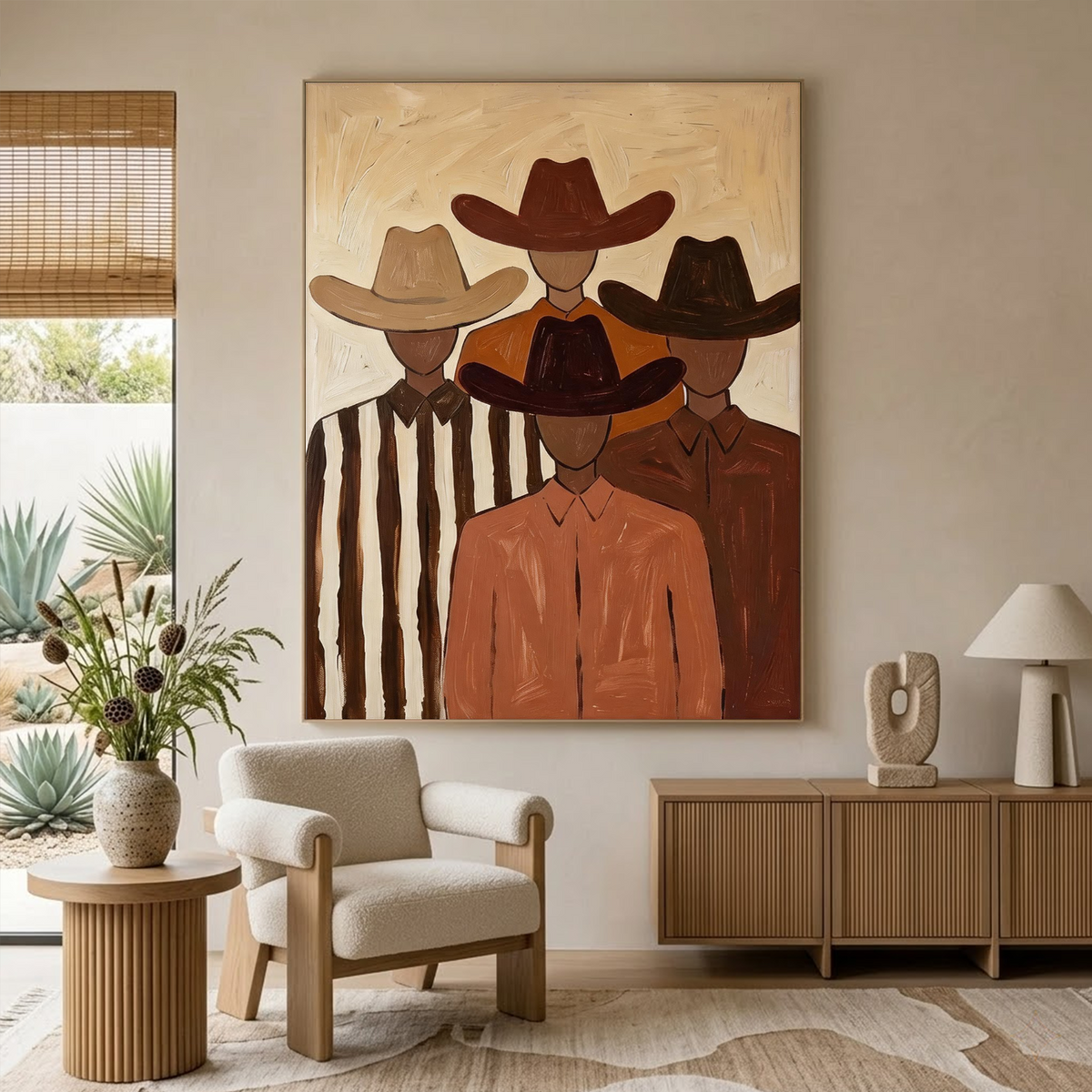 Western Cowboy Wall Art #AC 138