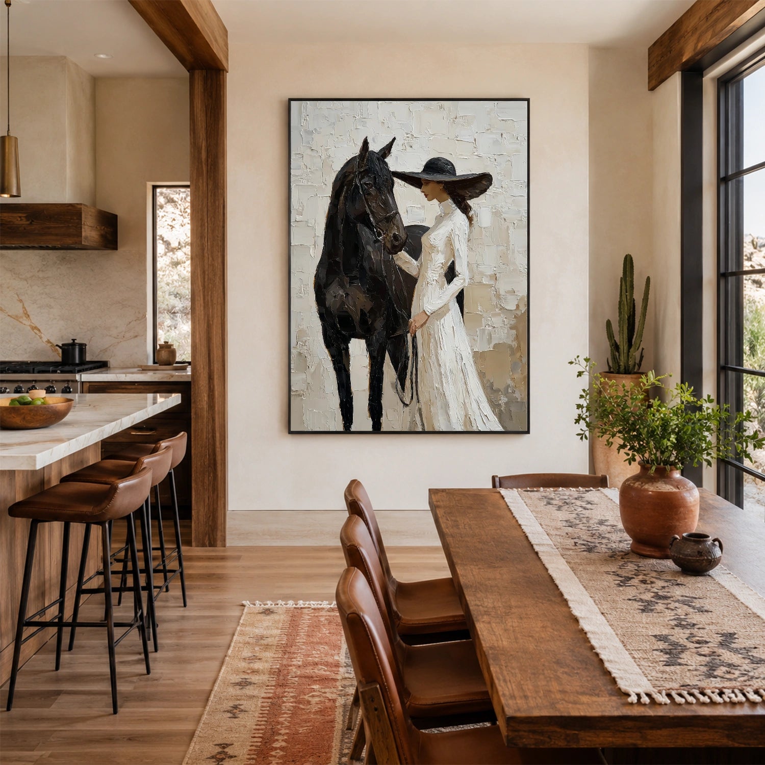 Western Cowboy Wall Art #AC016