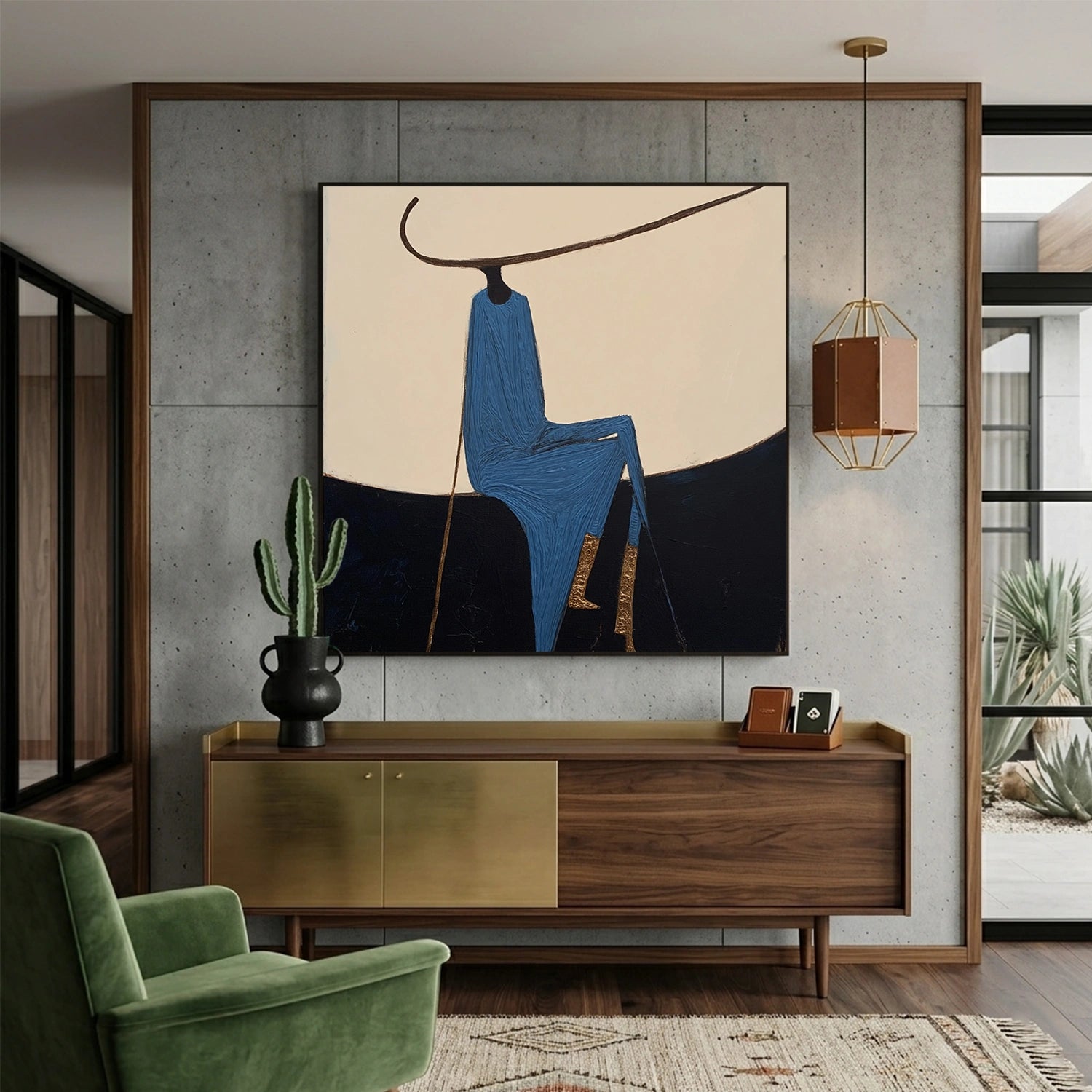 Western Cowboy Wall Art #AC074
