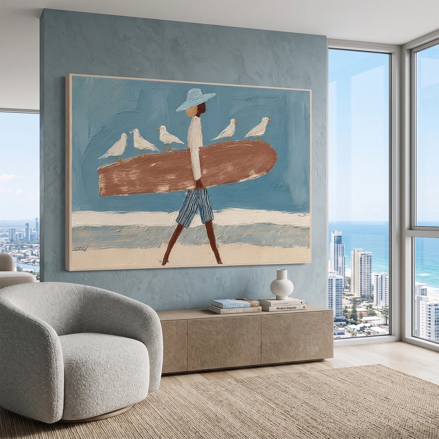 Surfing Sports Wall Art #SC041