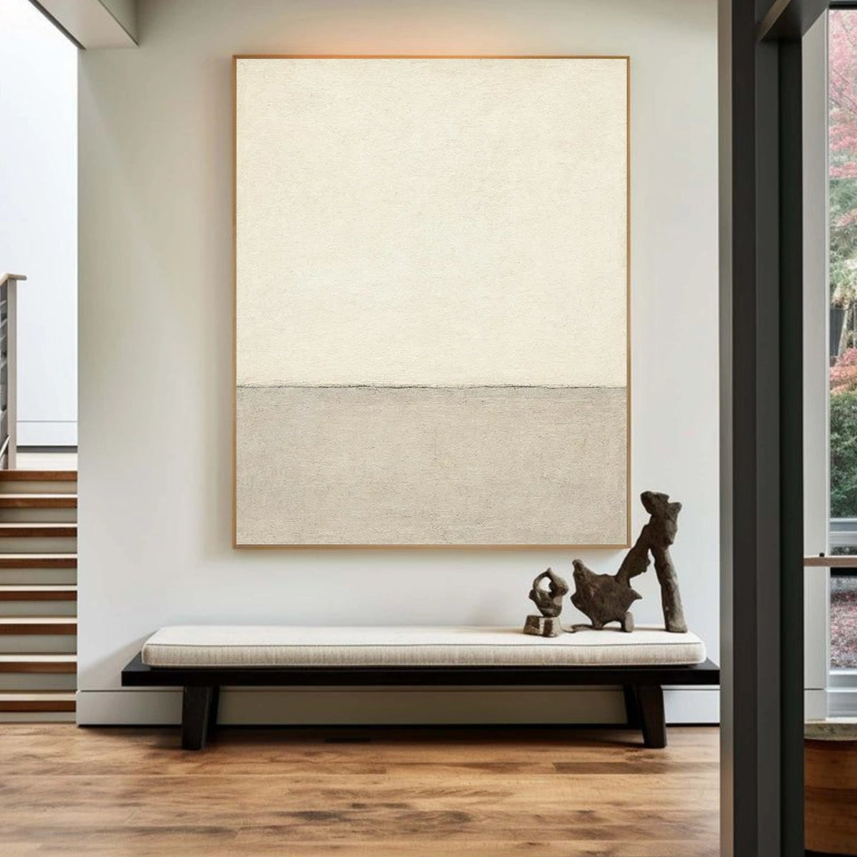 Beige Minimalist Wall Art #MW021