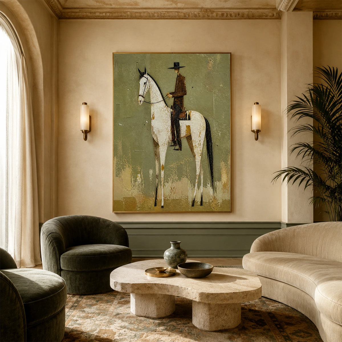 Western Cowboy Wall Art #AC008