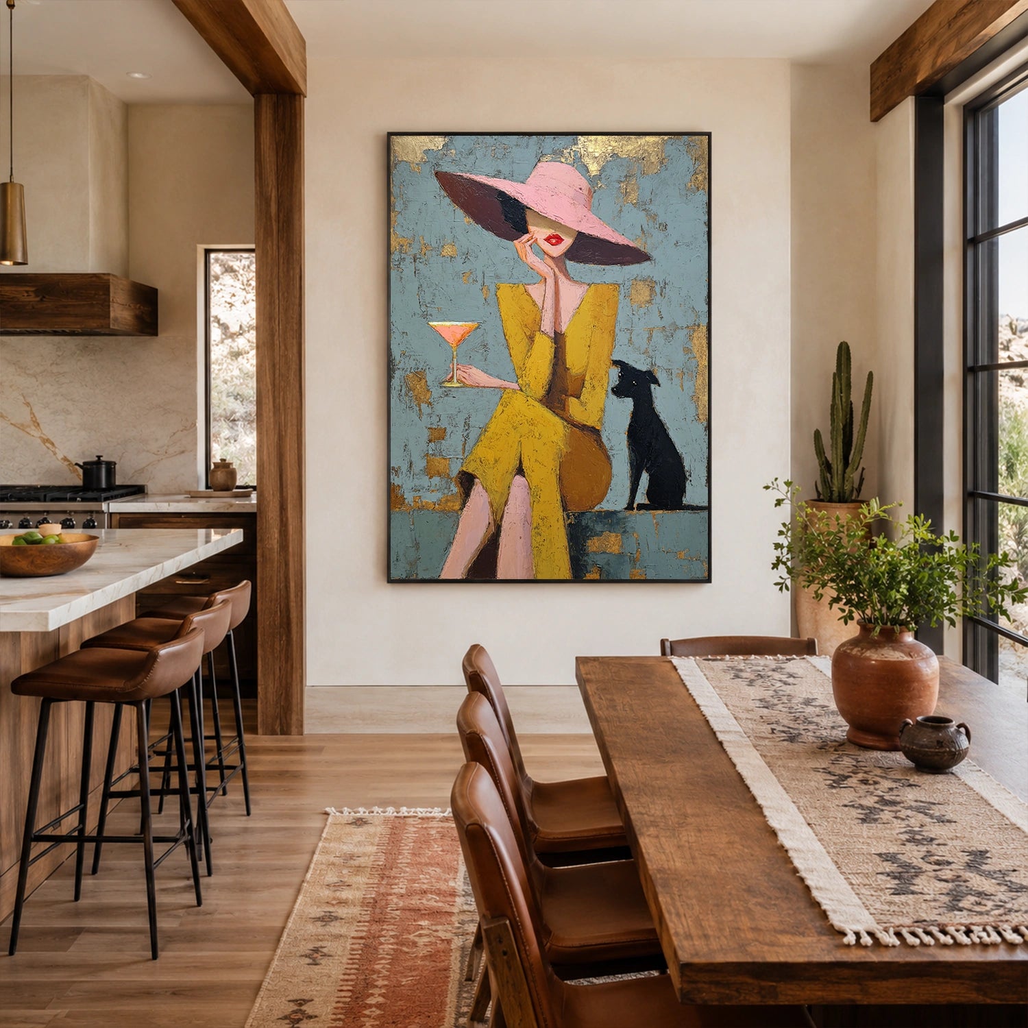 Western Cowboy Wall Art #AC038