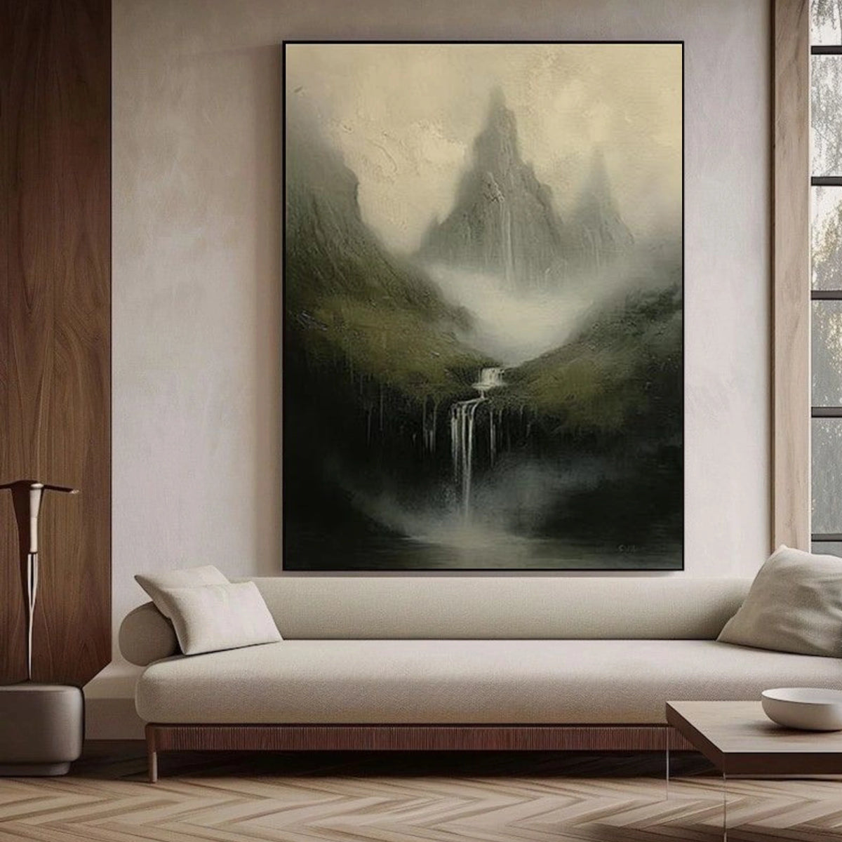 Abstract Mountain Wall Art #MM002