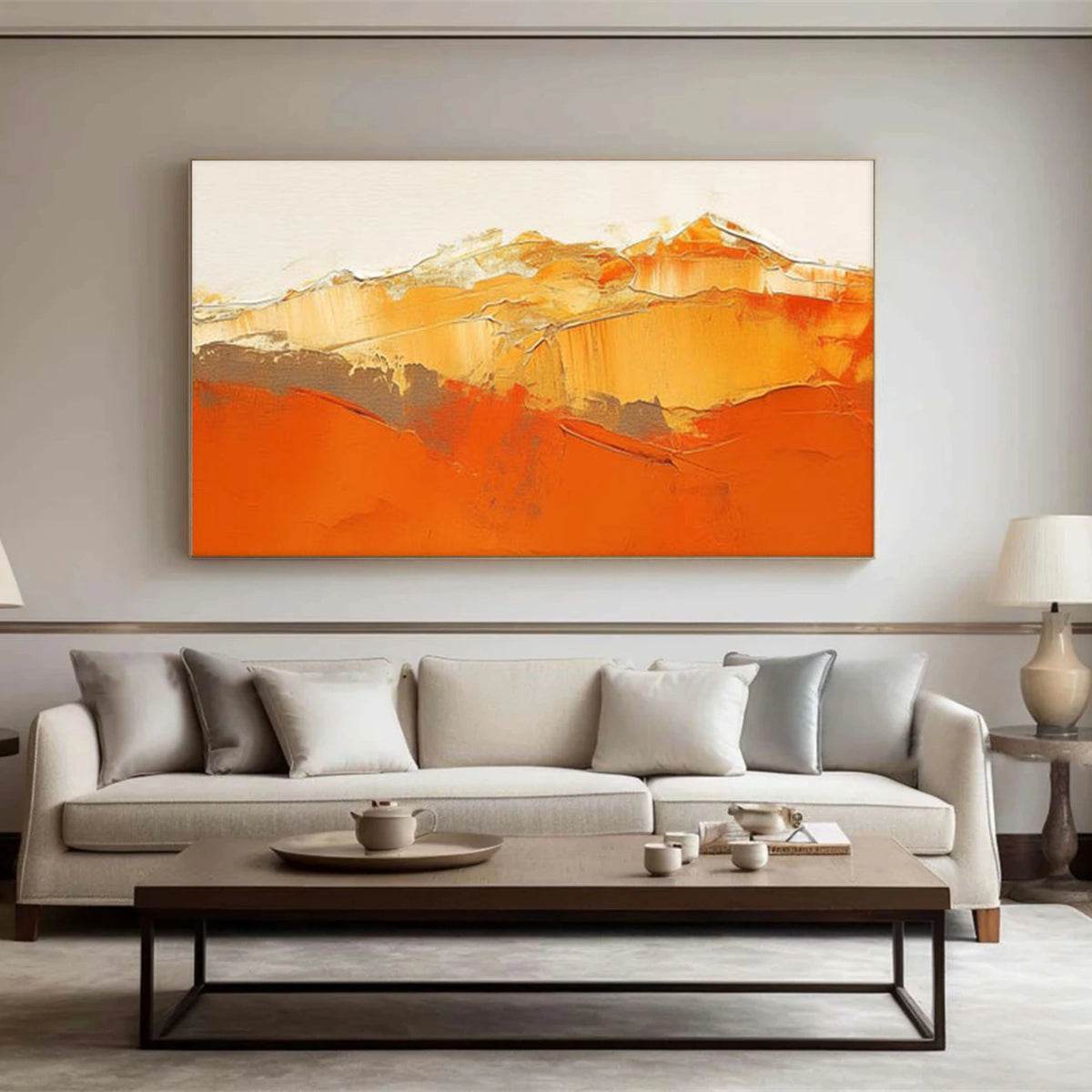 Abstract Mountain Wall Art #MM014