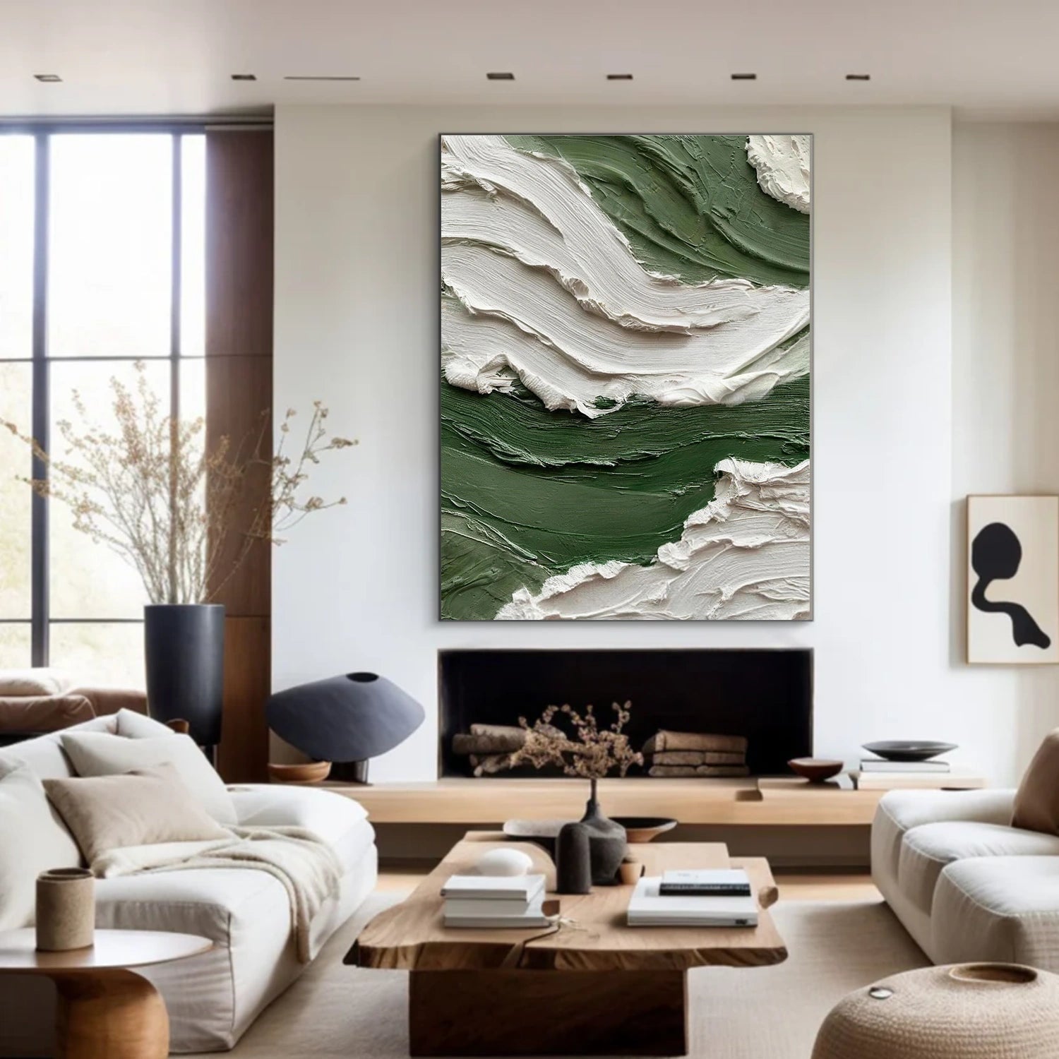Abstract Textured Wall Art #AW028