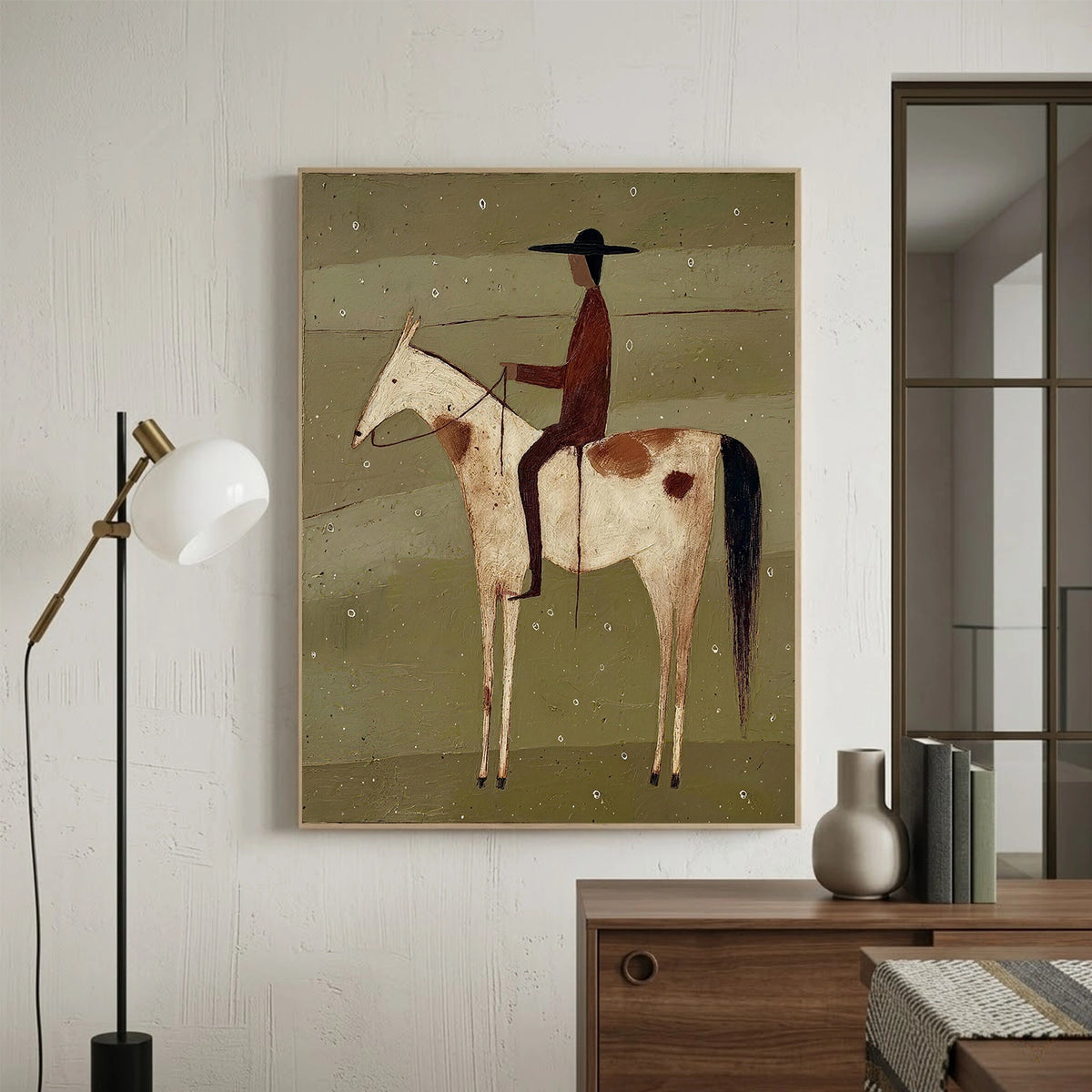 Western Cowboy Wall Art #AC085