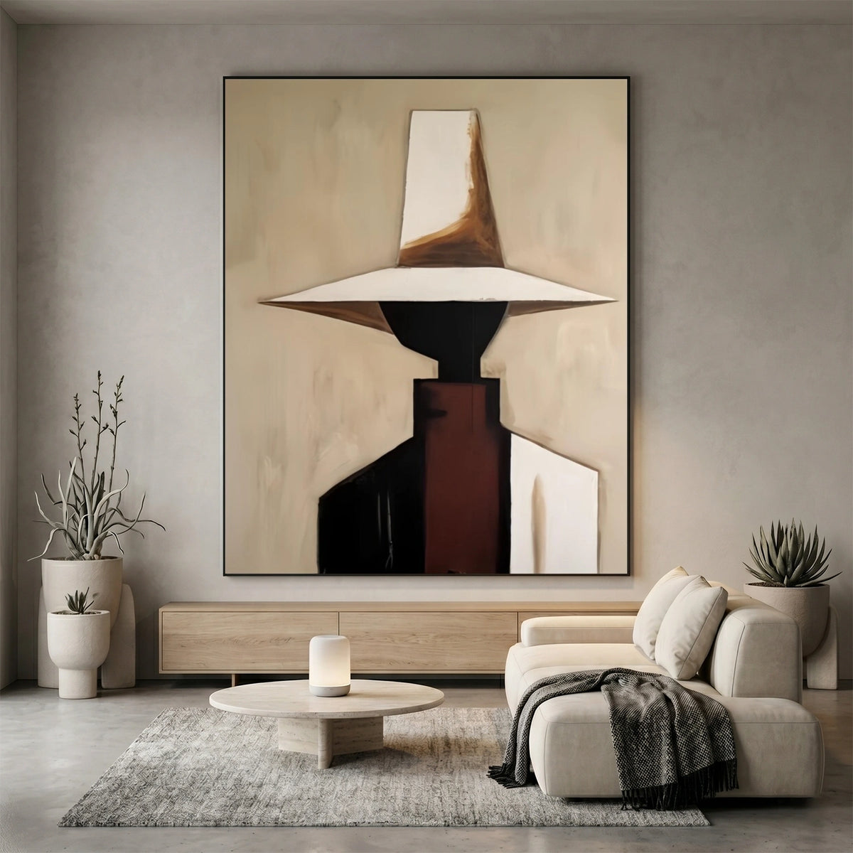 Abstract Portrait Wall Art #LA035