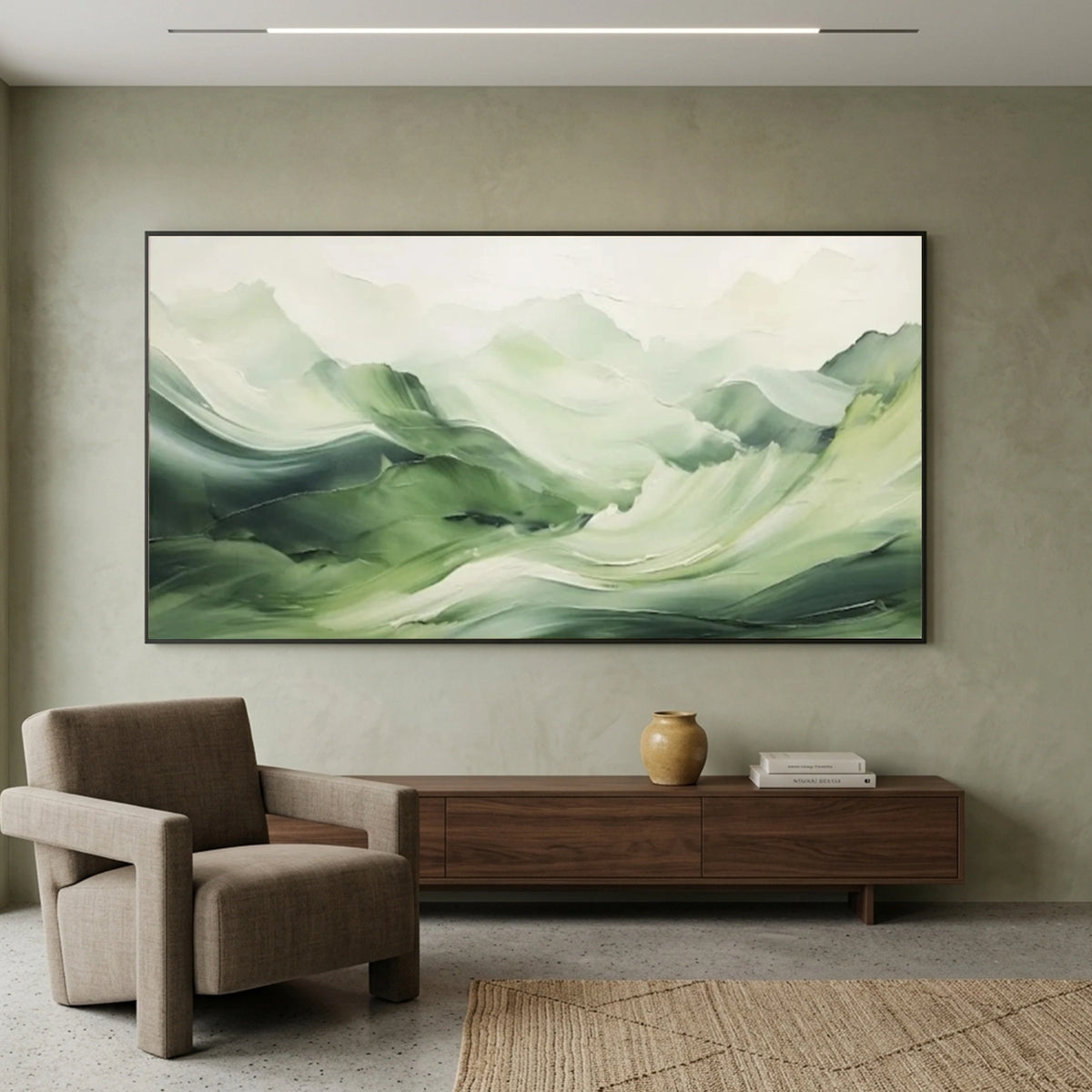 Abstract Mountain Wall Art #MM022