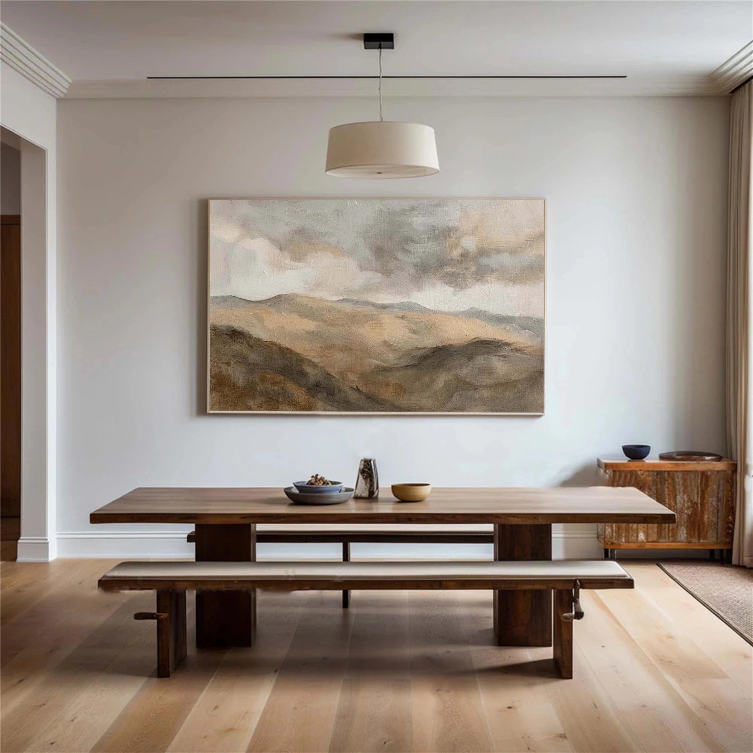 Abstract Mountain Wall Art #MM025