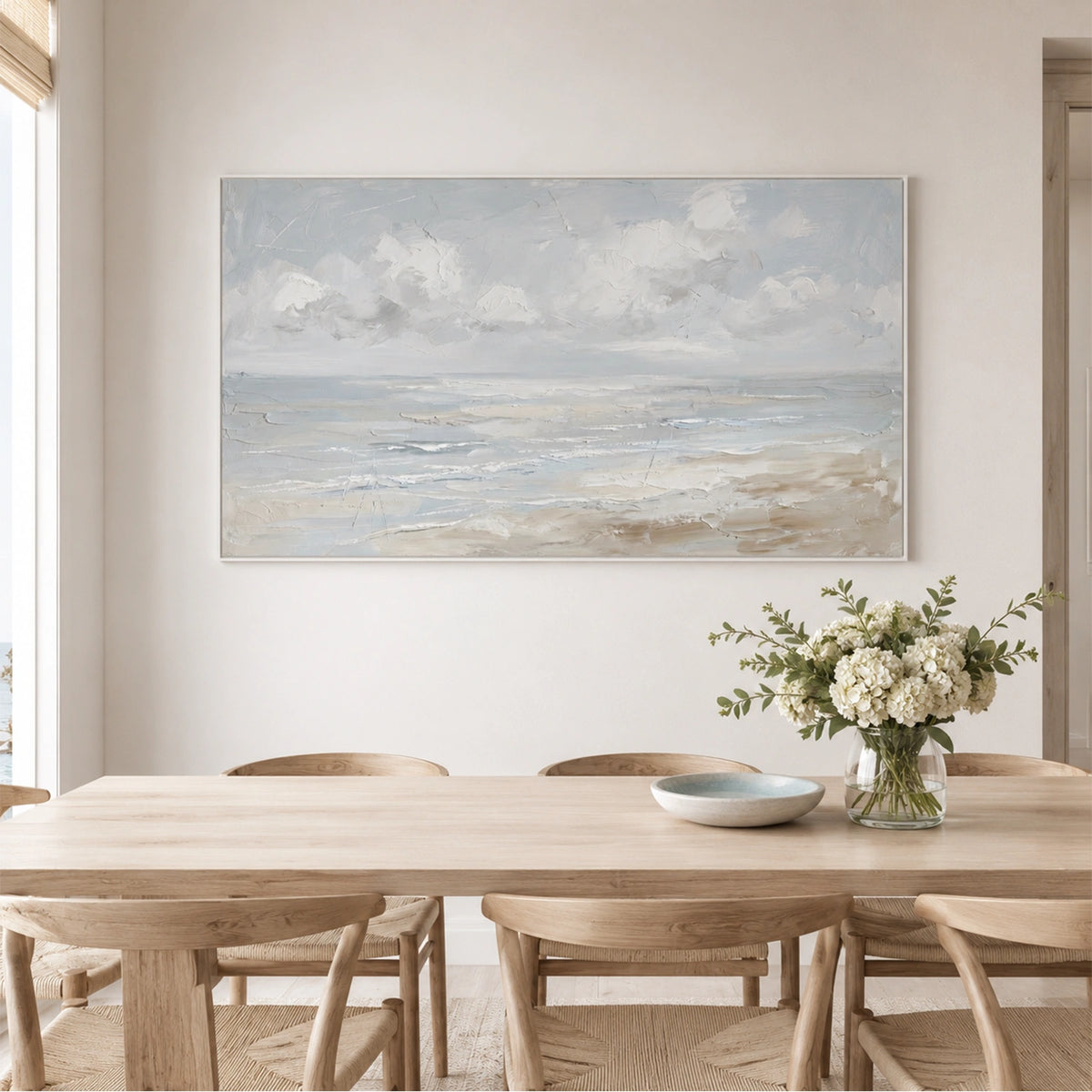 Abstract Ocean And Sky Wall Art #OS070