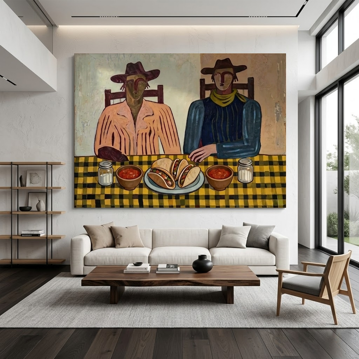 Western Cowboy Wall Art # AC129