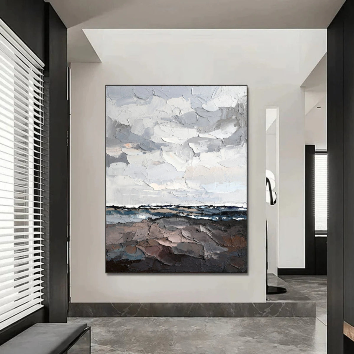 Abstract Textured Wall Art #AW012