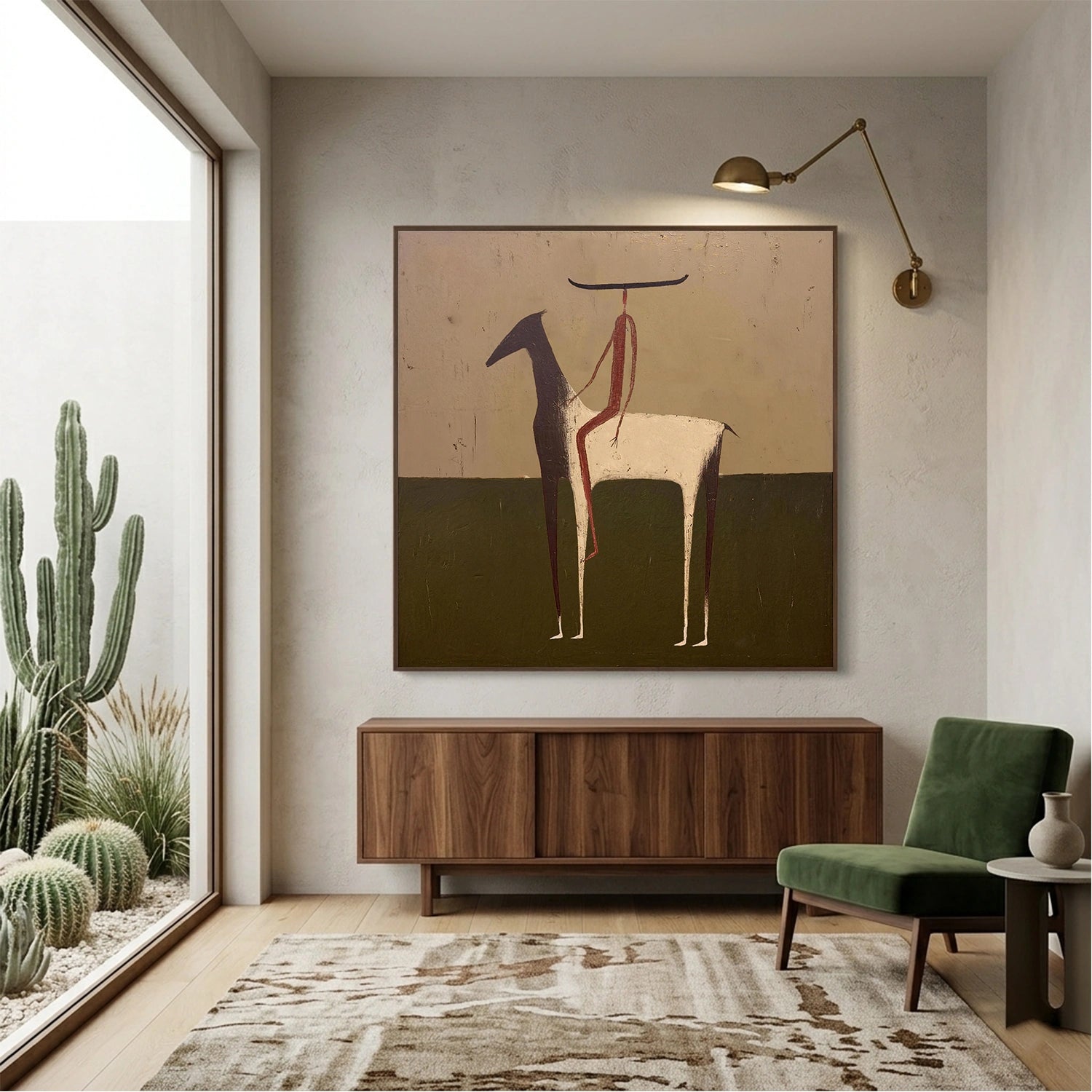 Western Cowboy Wall Art #AC072