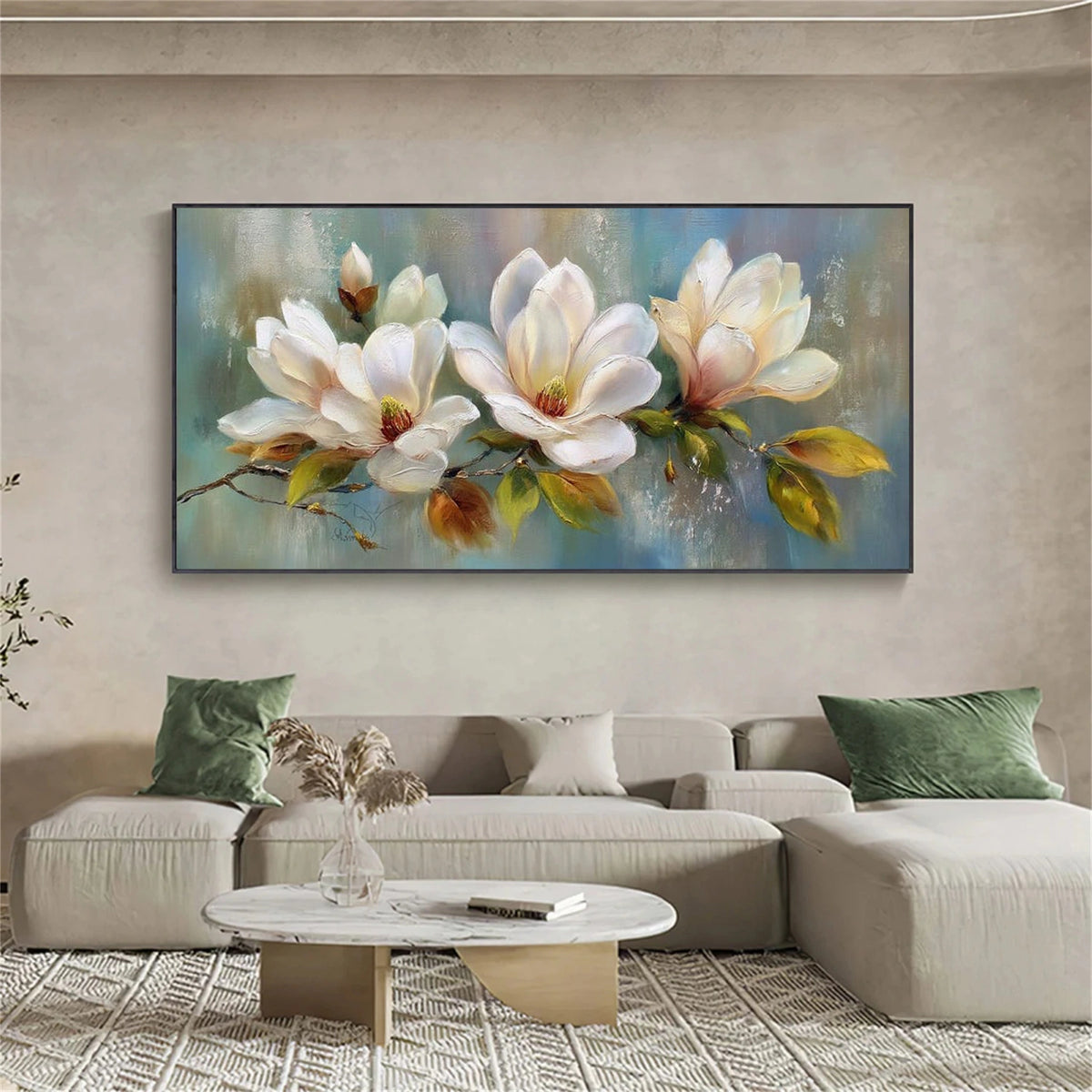 Abstract Flower And Tree Wall Art #FT037