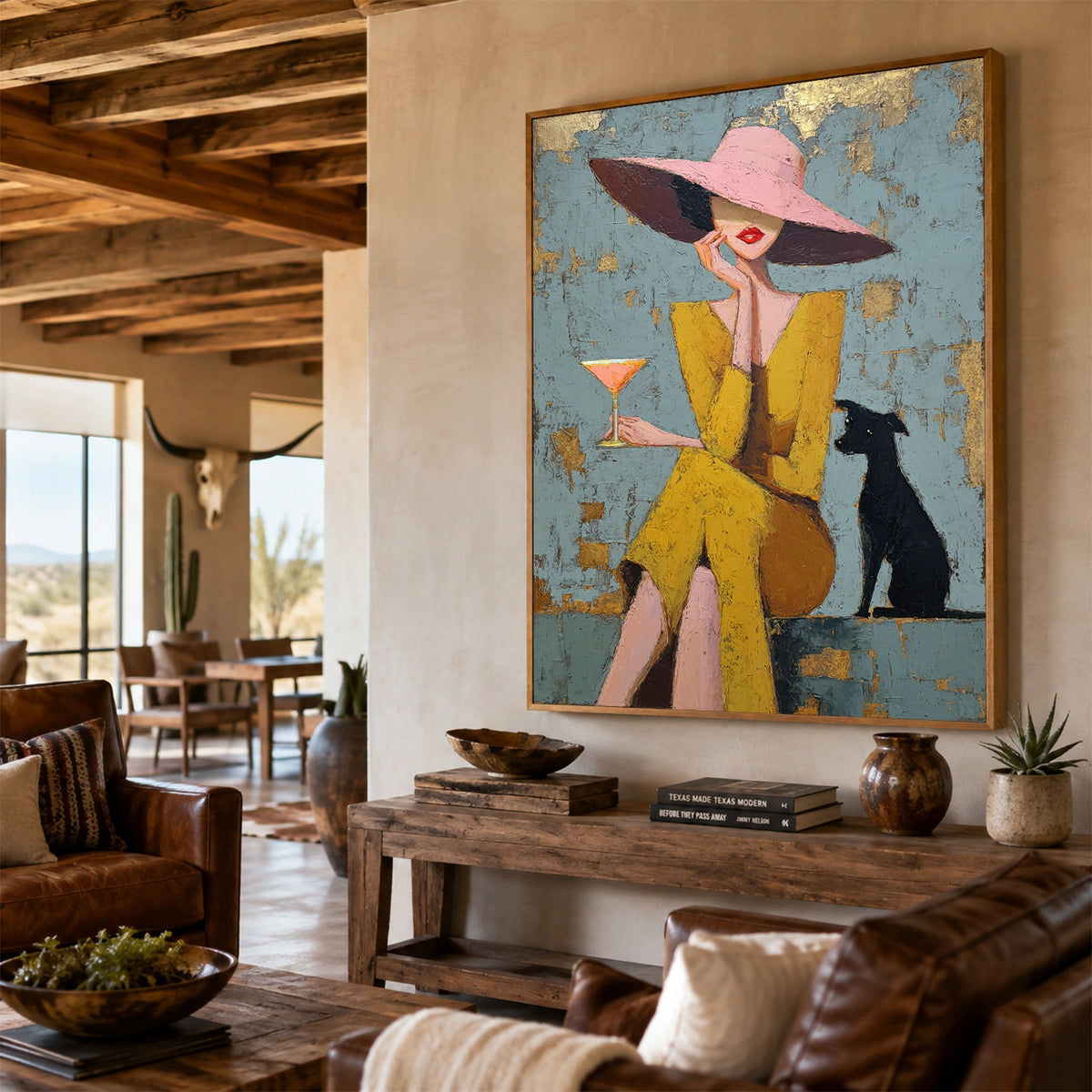 Western Cowboy Wall Art #AC038