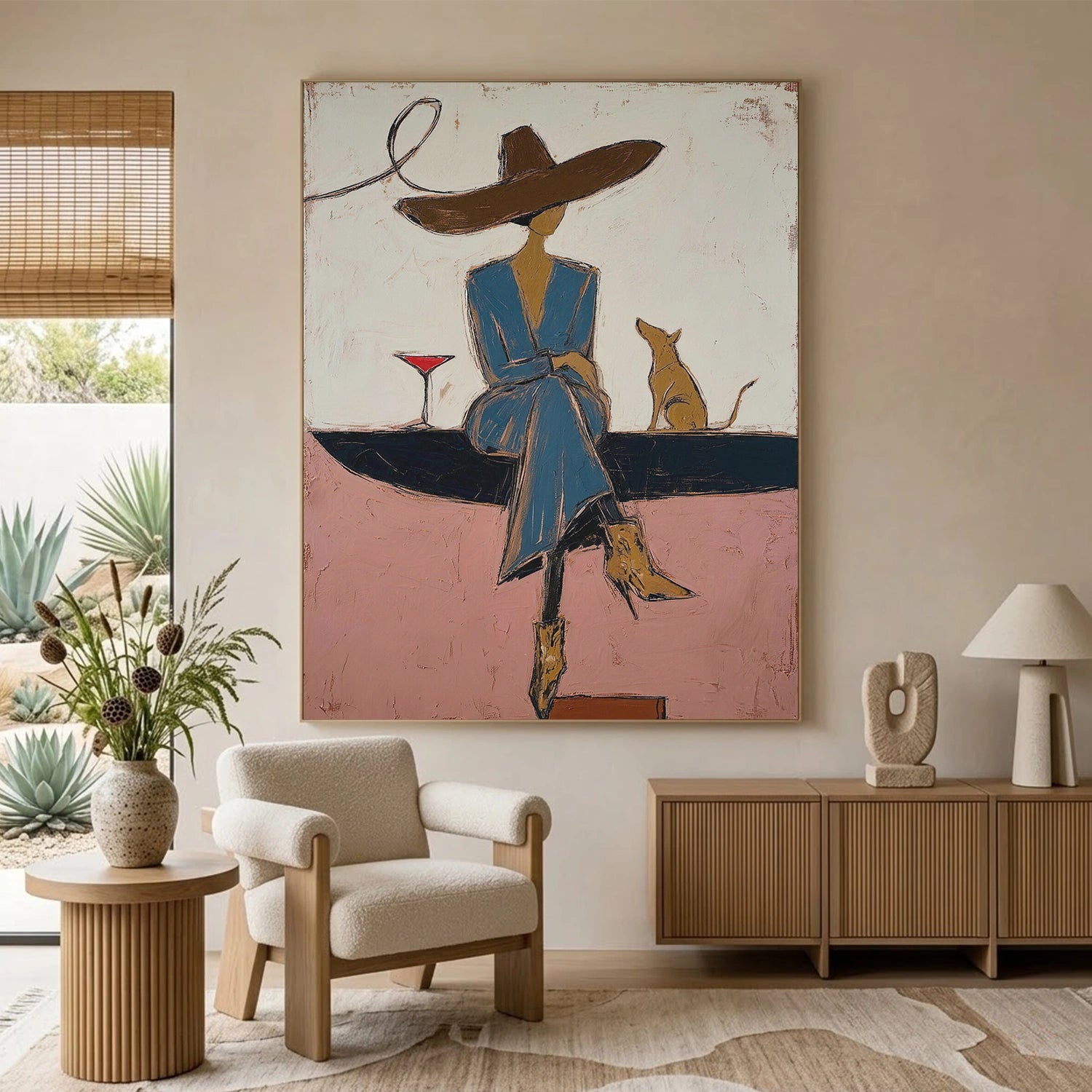 Western Cowboy Wall Art #AC069
