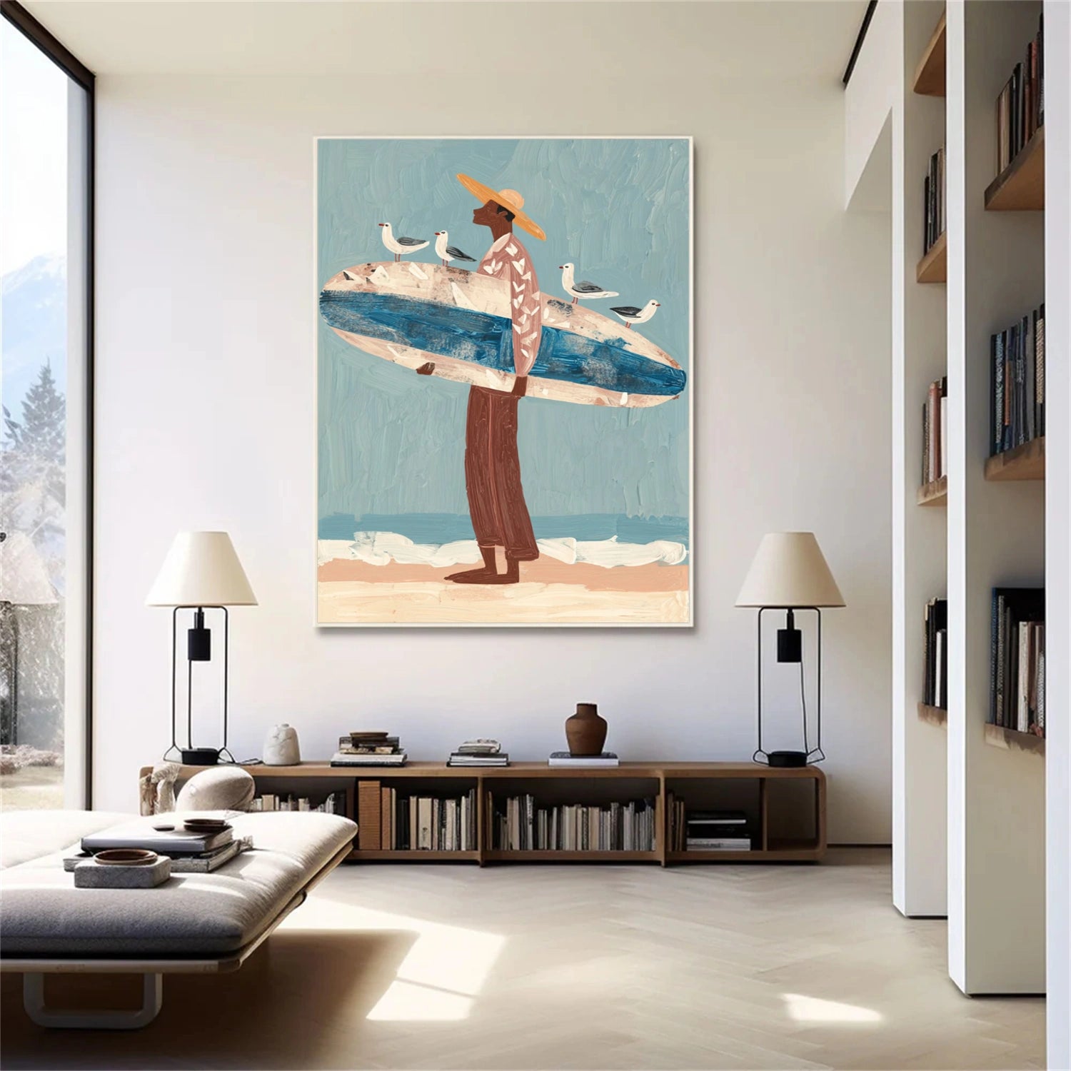 Surfing Sports Wall Art #SC003