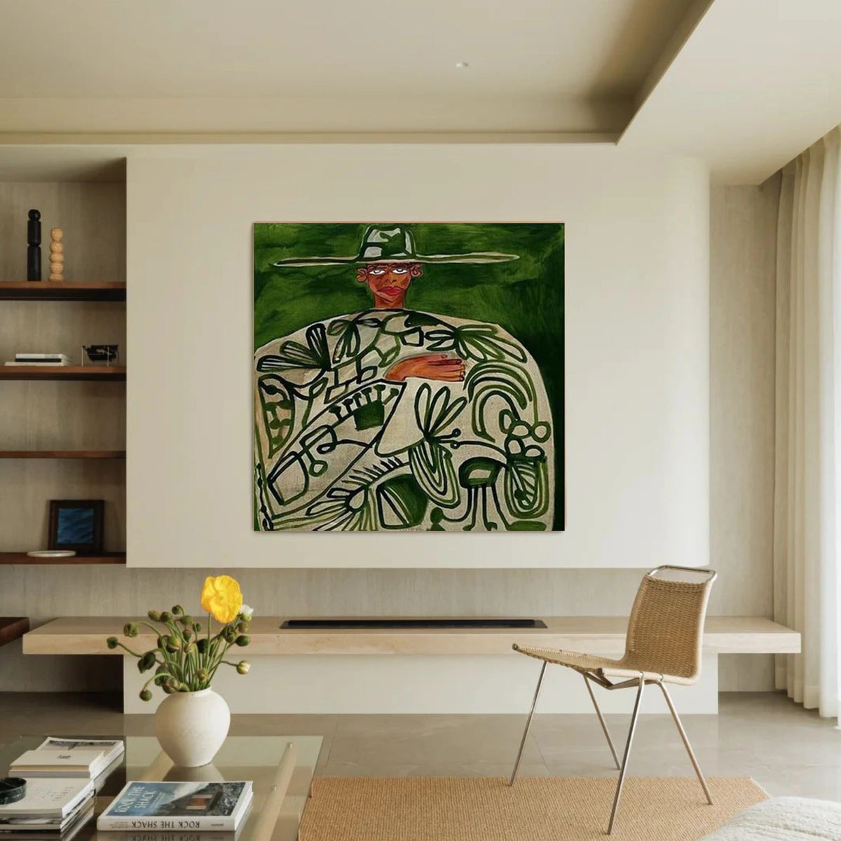 Abstract Portrait Wall Art #LA002
