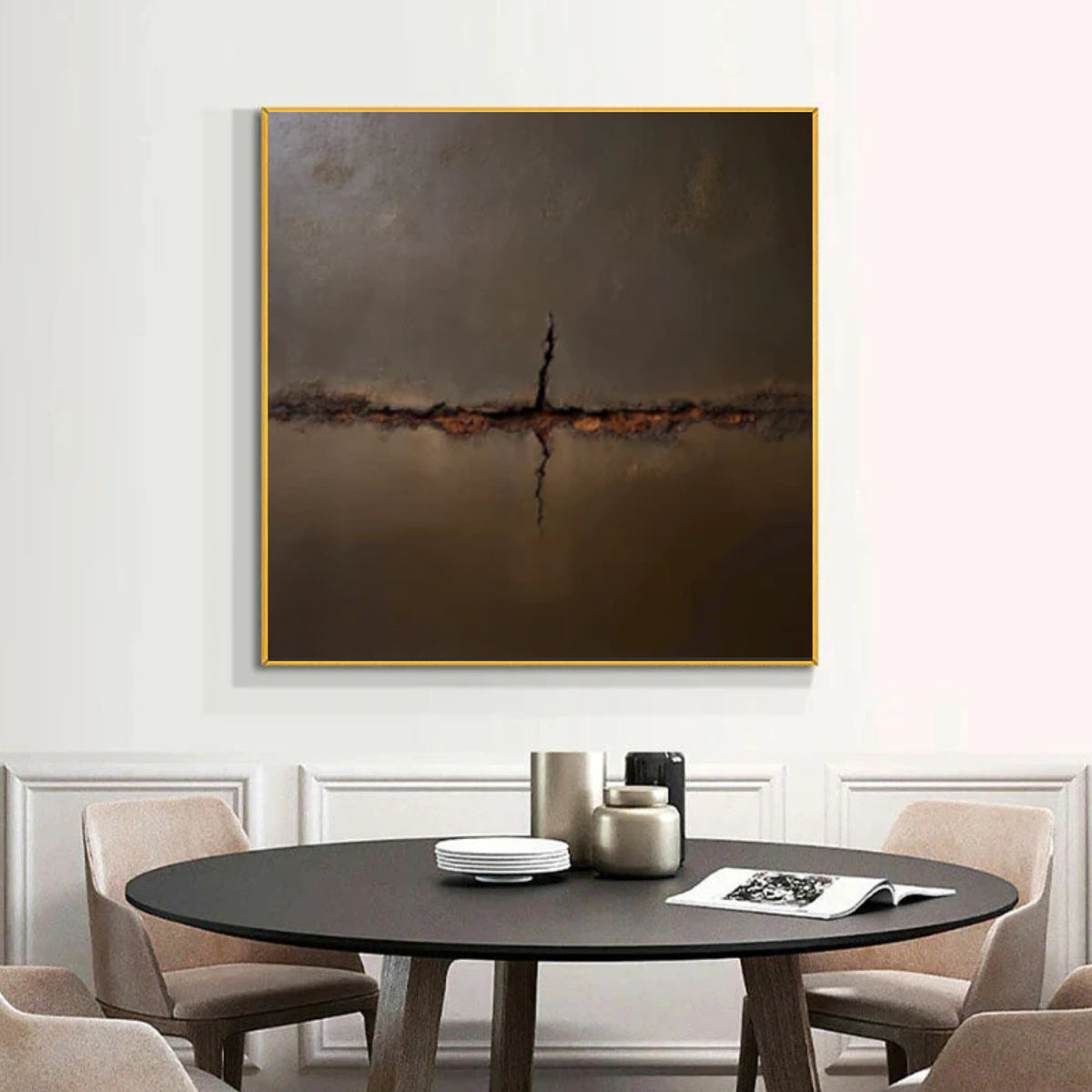 Abstract Textured Wall Art #AW046