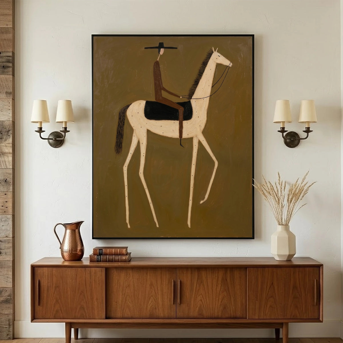 Western Cowboy Wall Art #AC094