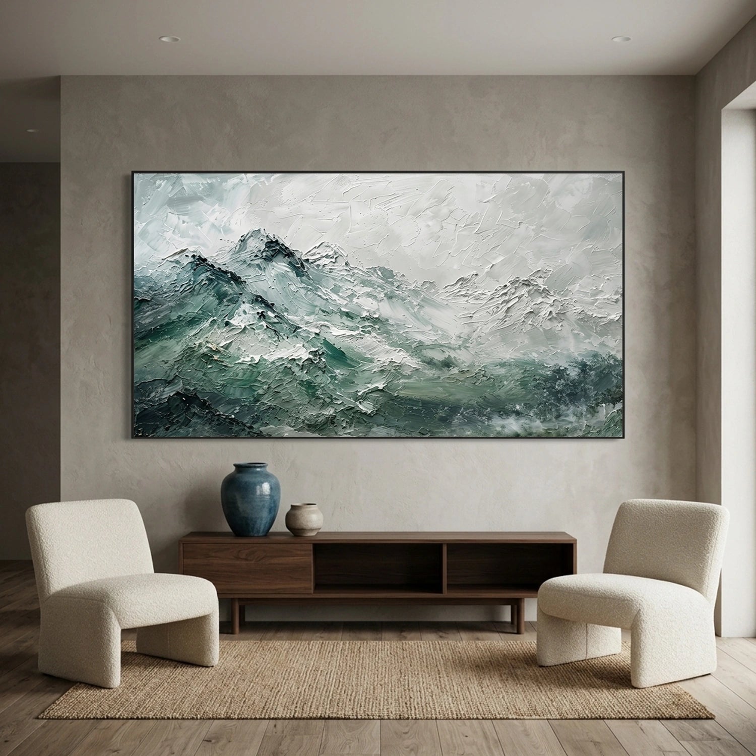 Abstract Mountain Wall Art #MM029