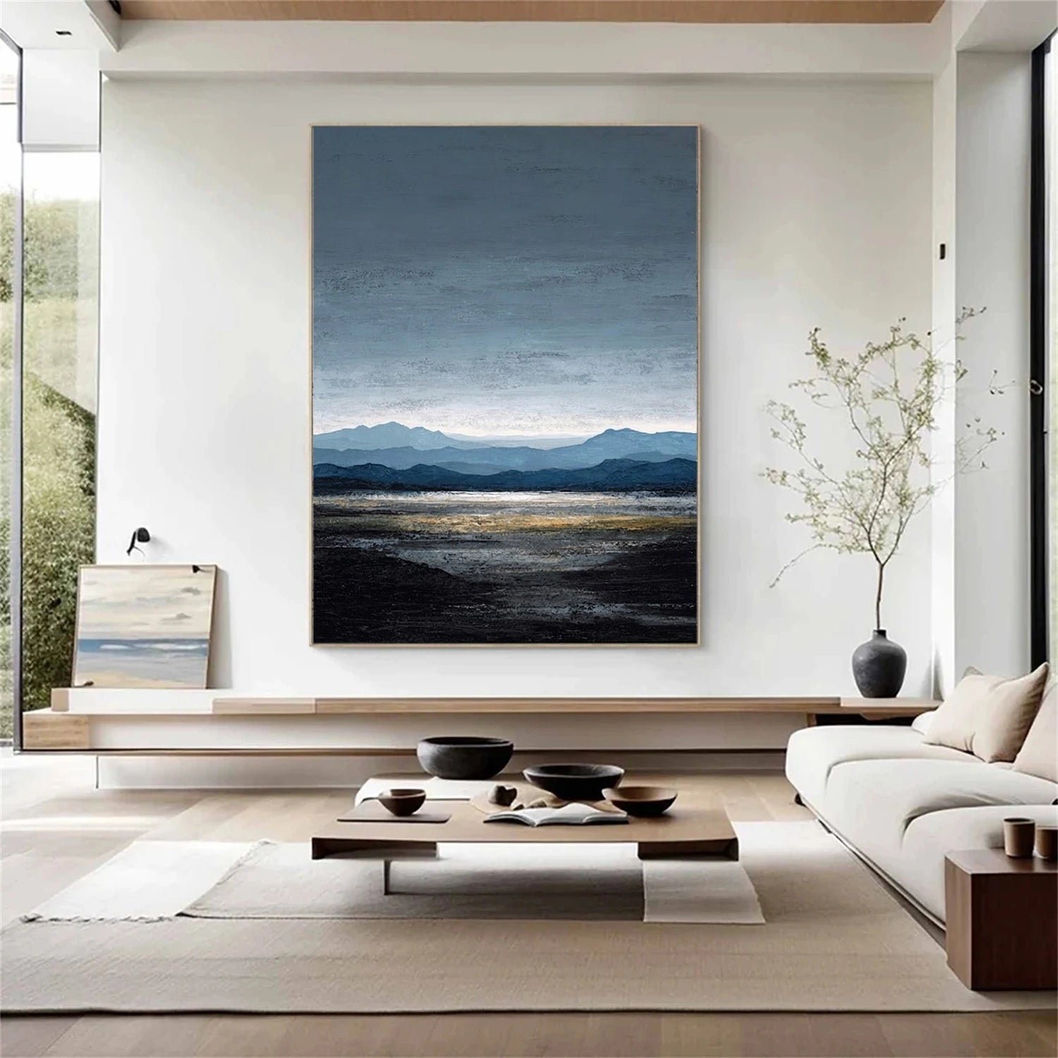 Abstract Mountain Wall Art #MM006