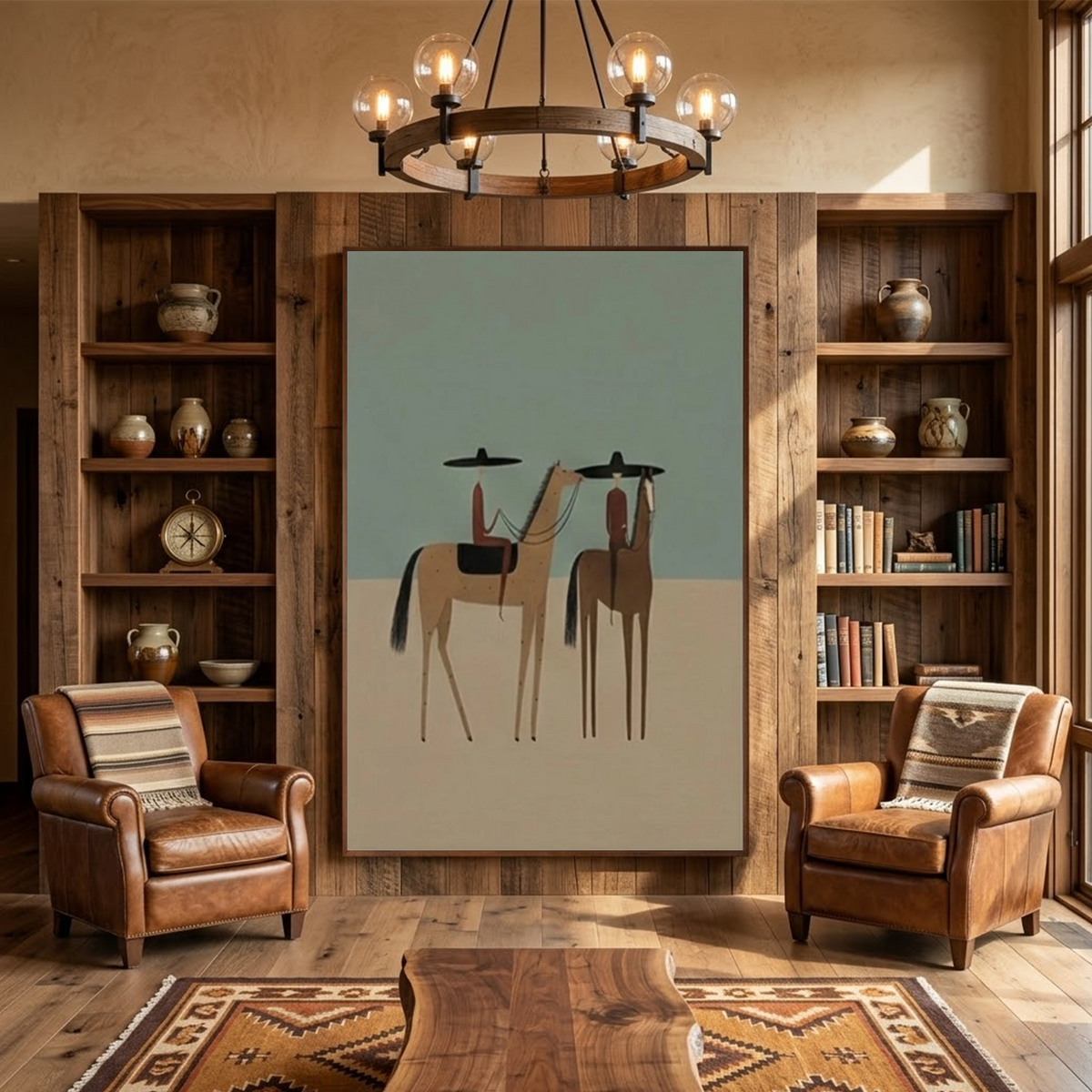 Western Cowboy Wall Art #AC 145