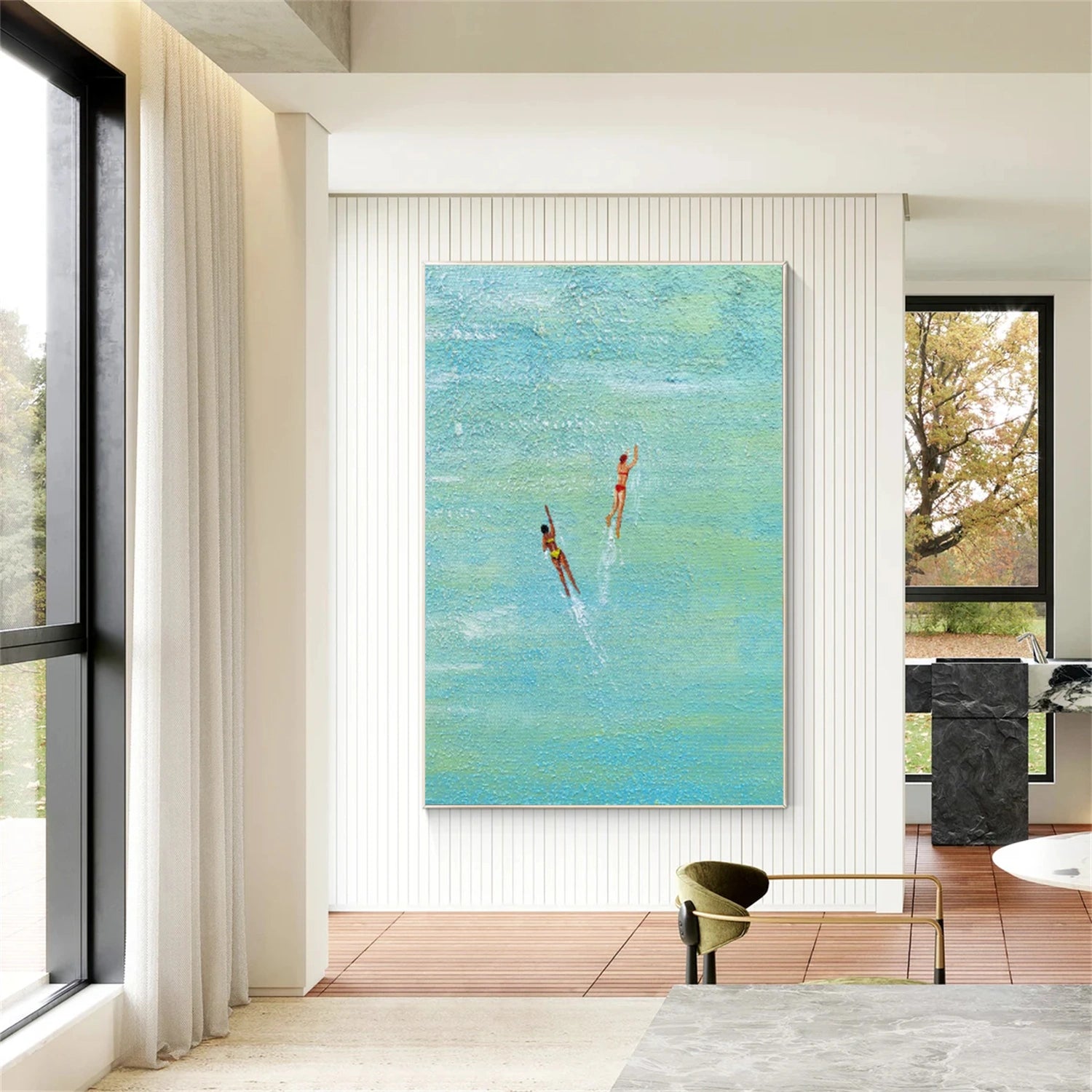 Swimming Sports Wall Art #SC028