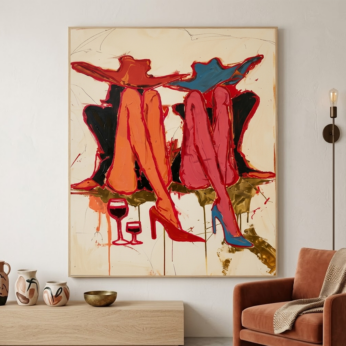 Western Cowboy Wall Art # AC121