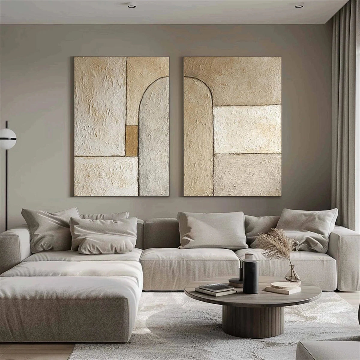 Wabi Sabi Wall Art Set of 2 #WS049
