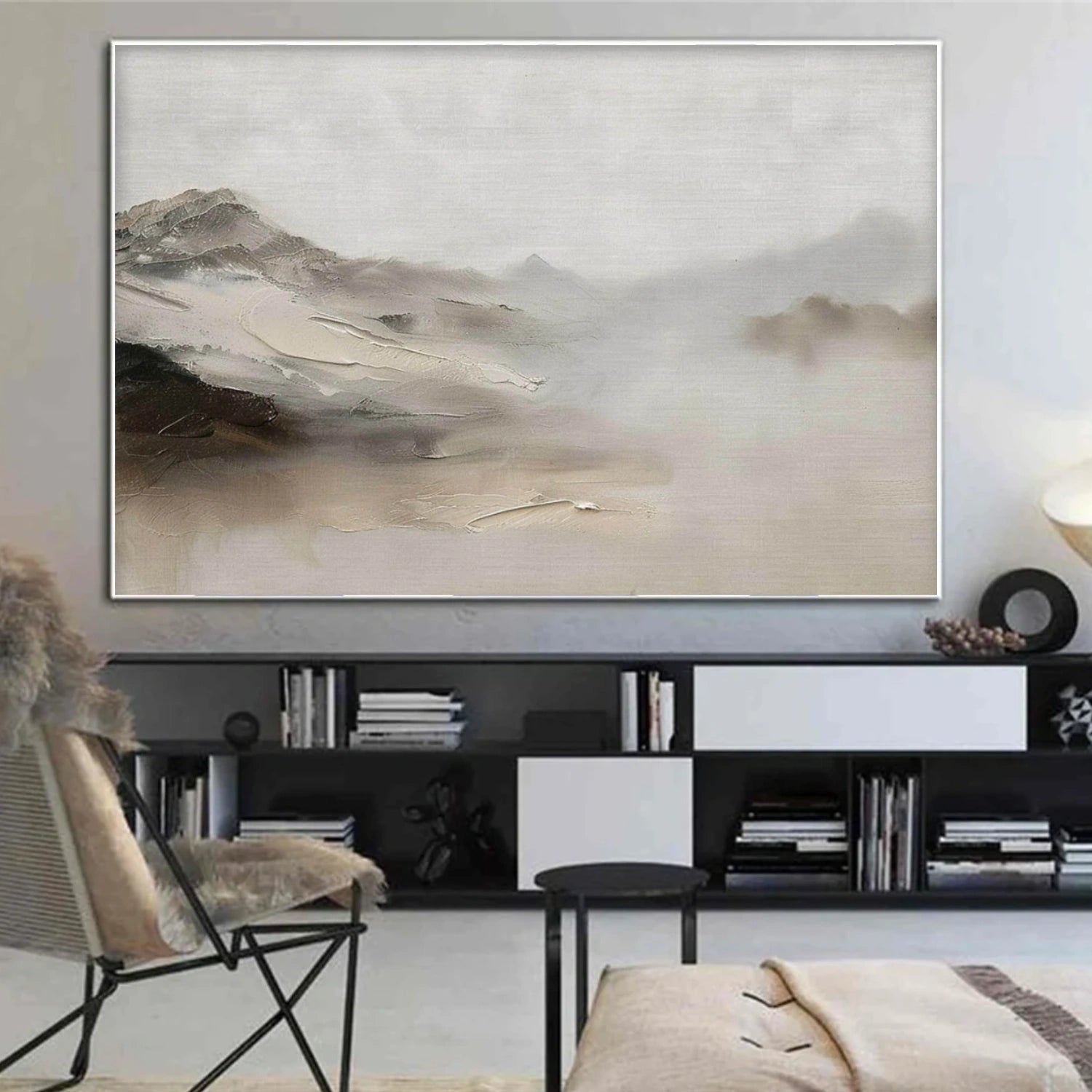 Abstract Mountain Wall Art #MM023