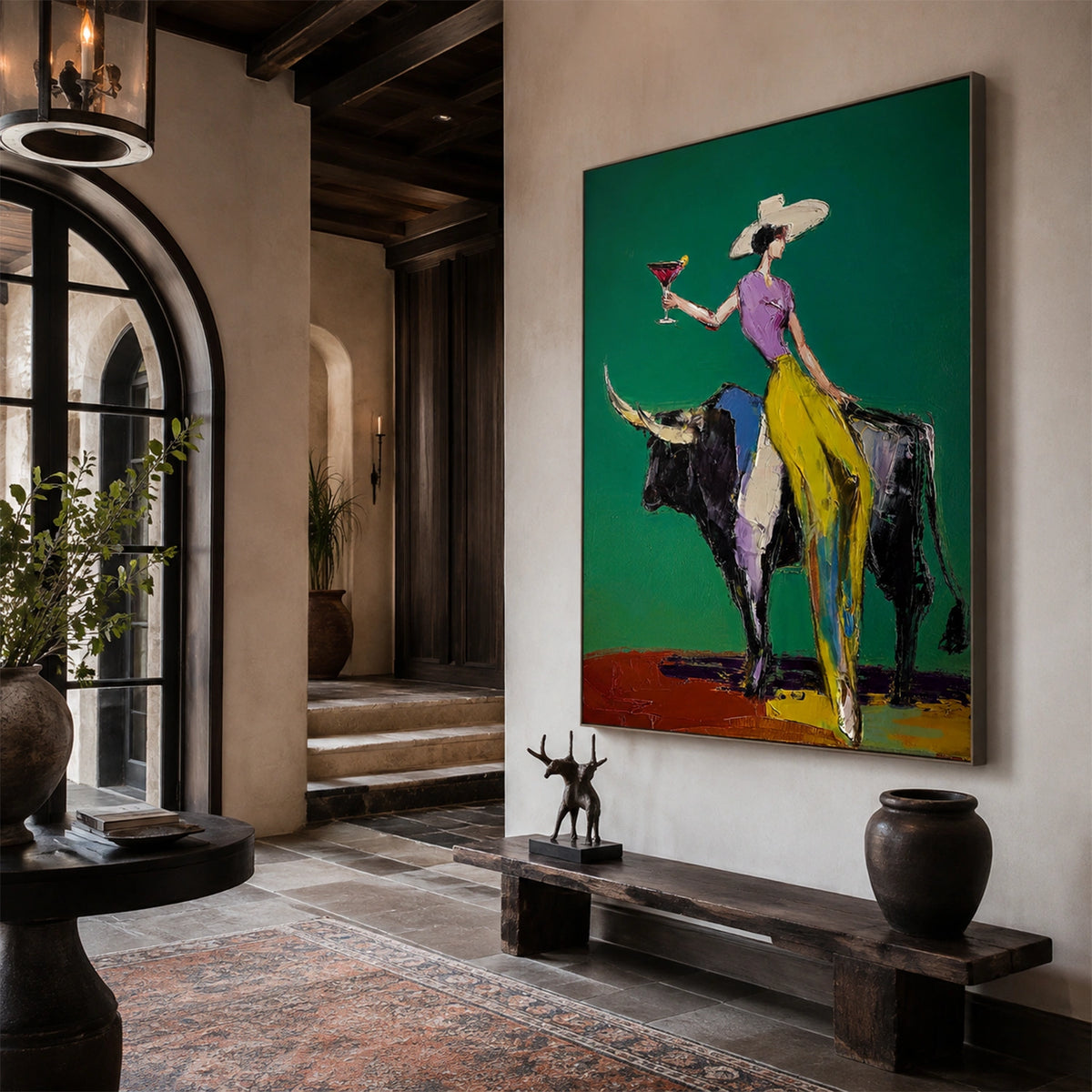 Western Cowboy Wall Art #AC024