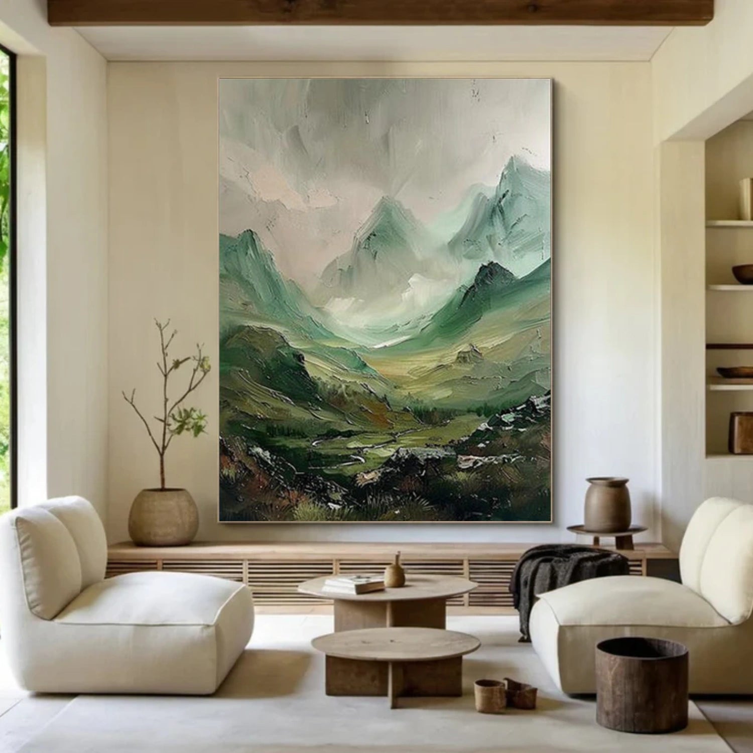 Abstract Mountain Wall Art #MM011