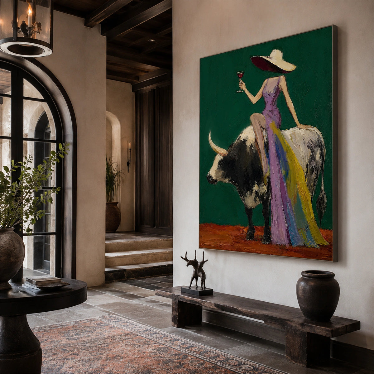 Western Cowboy Wall Art #AC026