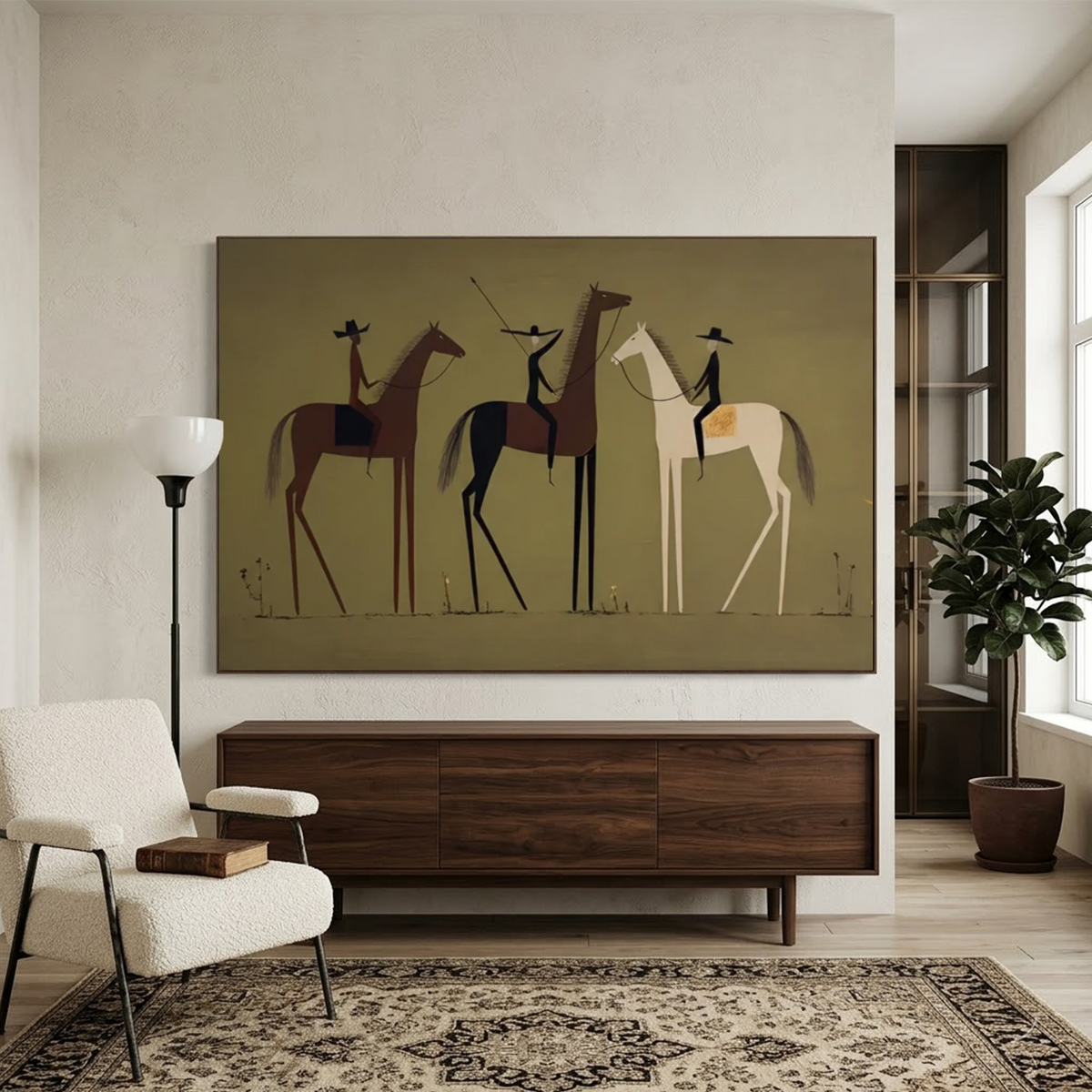 Western Cowboy Wall Art # AC124
