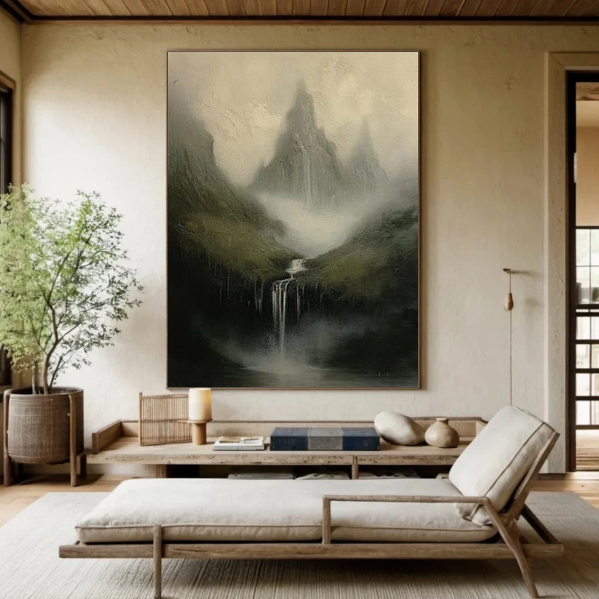 Abstract Mountain Wall Art #MM002