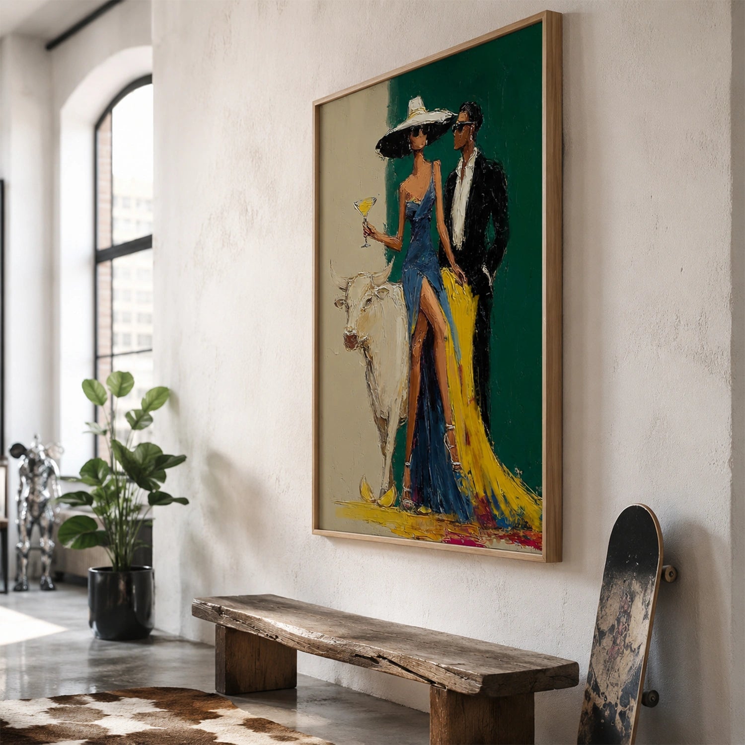 Western Cowboy Wall Art #AC041