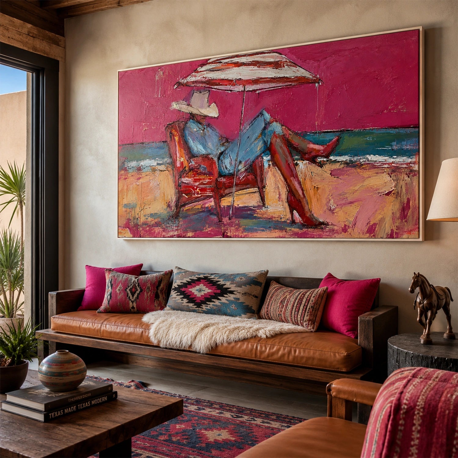 Western Cowboy Wall Art #AC042
